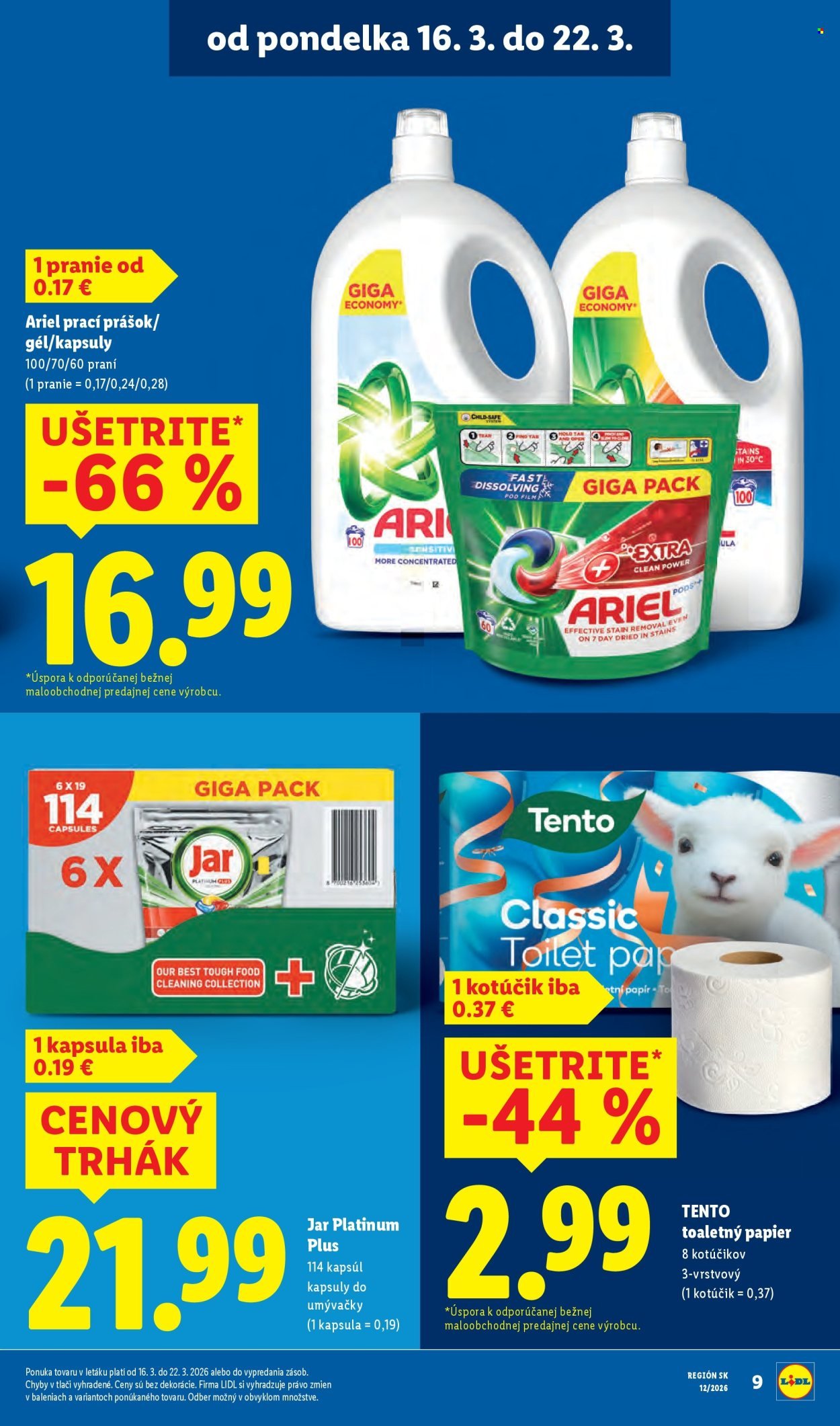 LIDL leták - Od pondelka 16.3.2026 (2026-03-16 - 2026-03-22) | 15