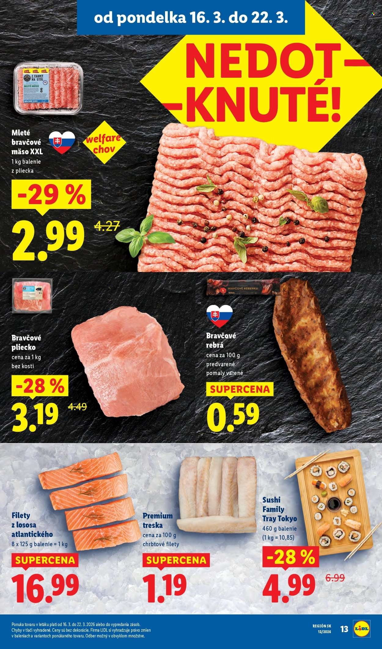 LIDL leták - Od pondelka 16.3.2026 (2026-03-16 - 2026-03-22) | 17