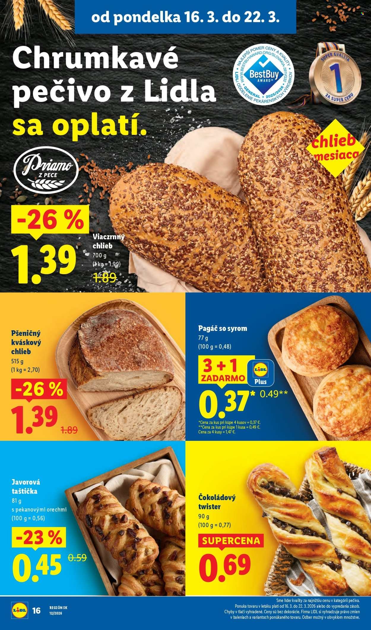 LIDL leták - Od pondelka 16.3.2026 (2026-03-16 - 2026-03-22) | 20