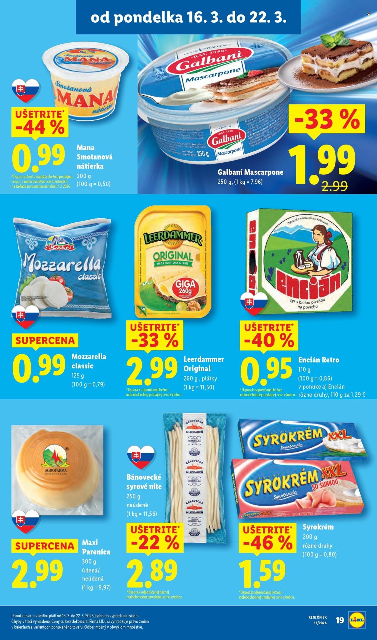 LIDL leták - Od pondelka 16.3.2026 (2026-03-16 - 2026-03-22) | 25