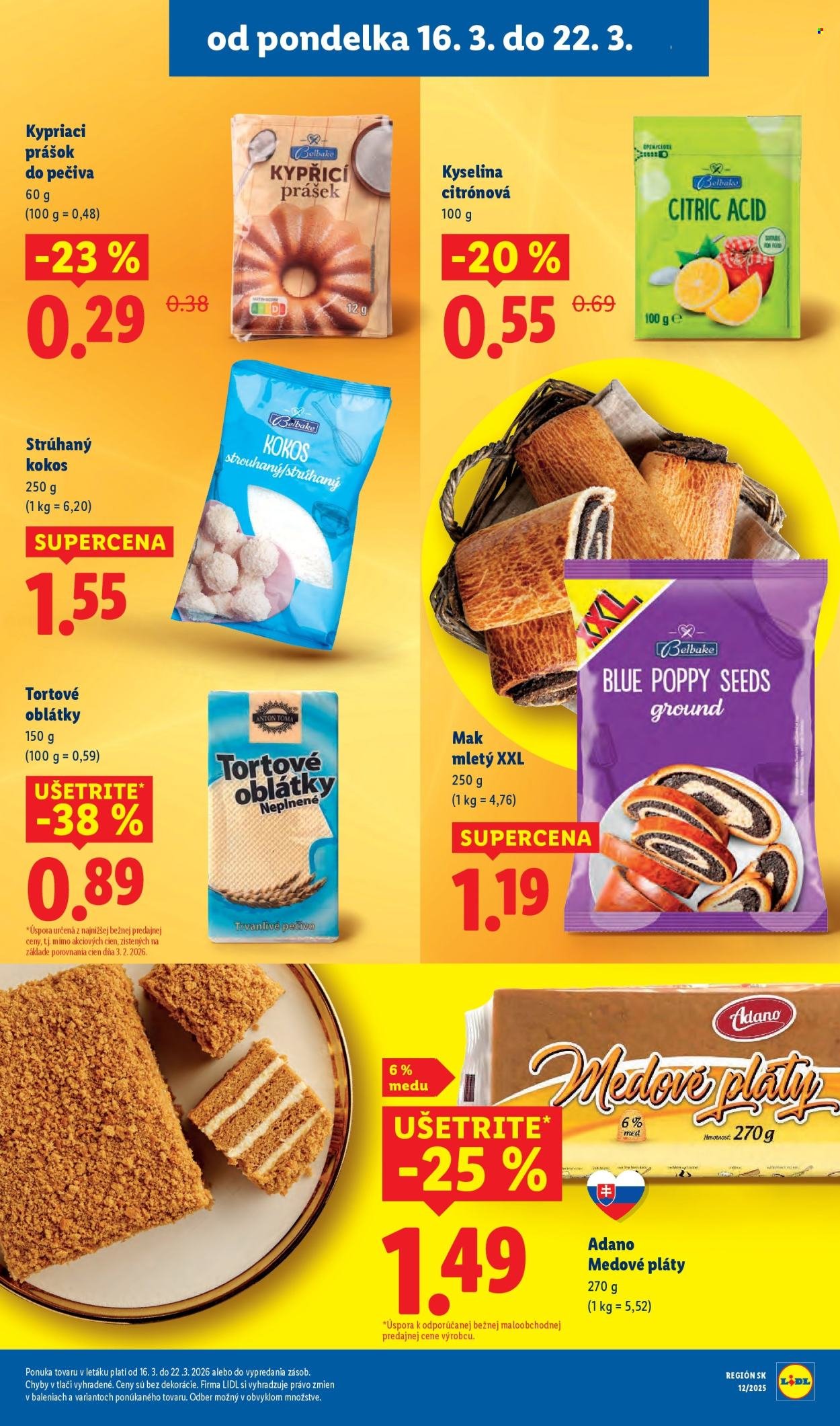 LIDL leták - Od pondelka 16.3.2026 (2026-03-16 - 2026-03-22) | 49