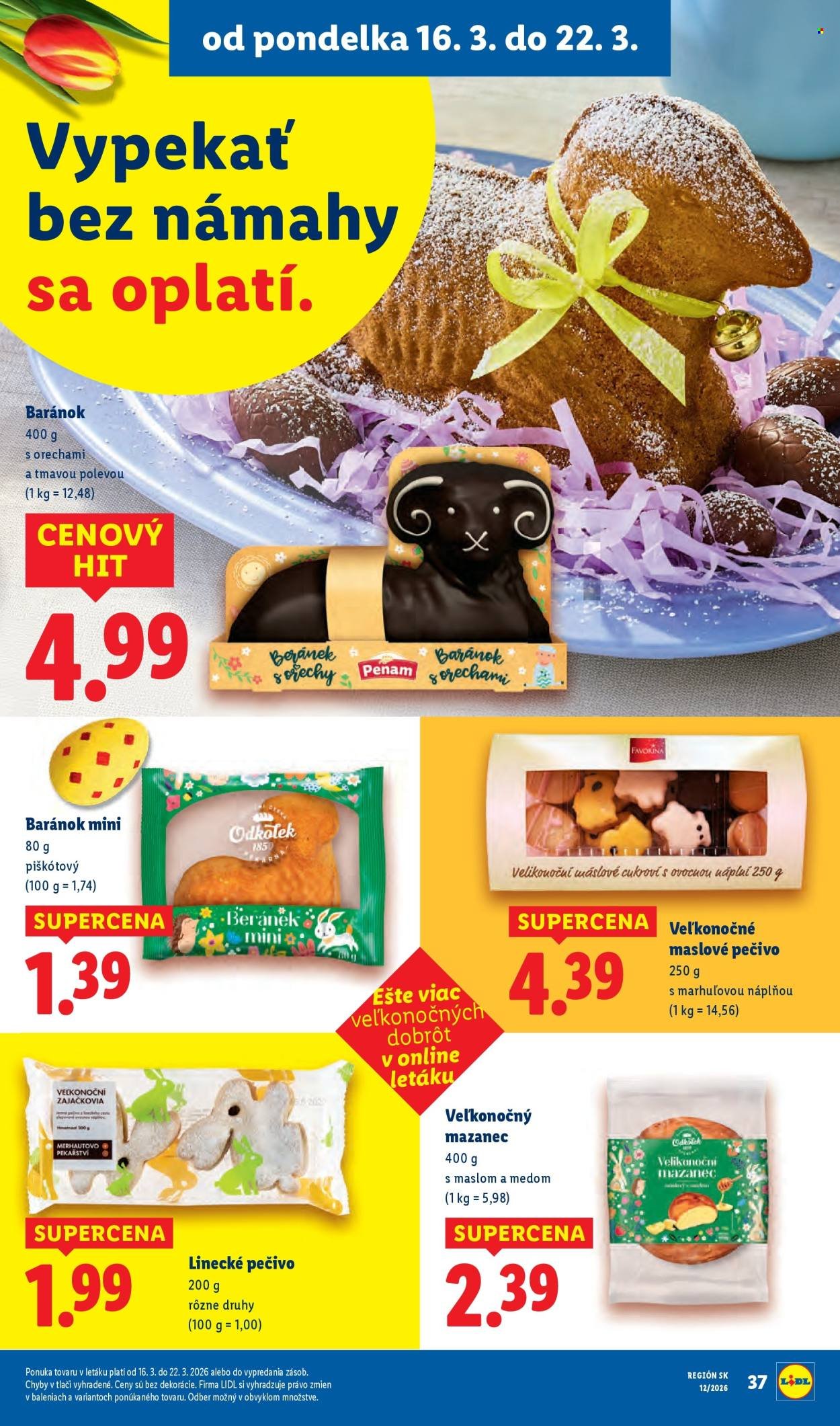 LIDL leták - Od pondelka 16.3.2026 (2026-03-16 - 2026-03-22) | 52