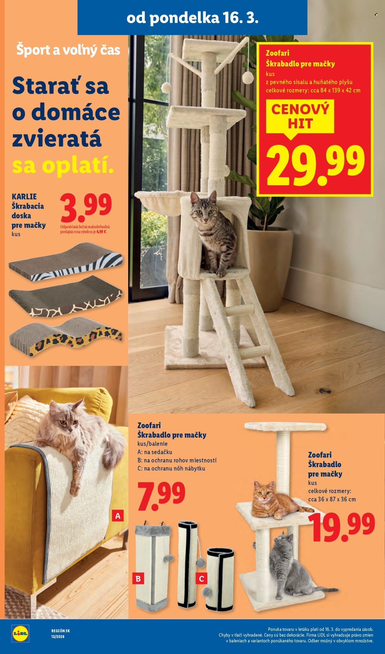 LIDL leták - Od pondelka 16.3.2026 (2026-03-16 - 2026-03-22) | 63