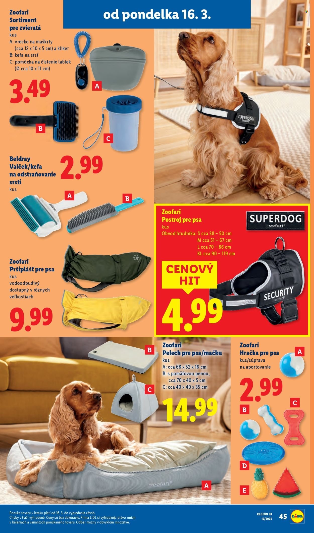 LIDL leták - Od pondelka 16.3.2026 (2026-03-16 - 2026-03-22) | 65