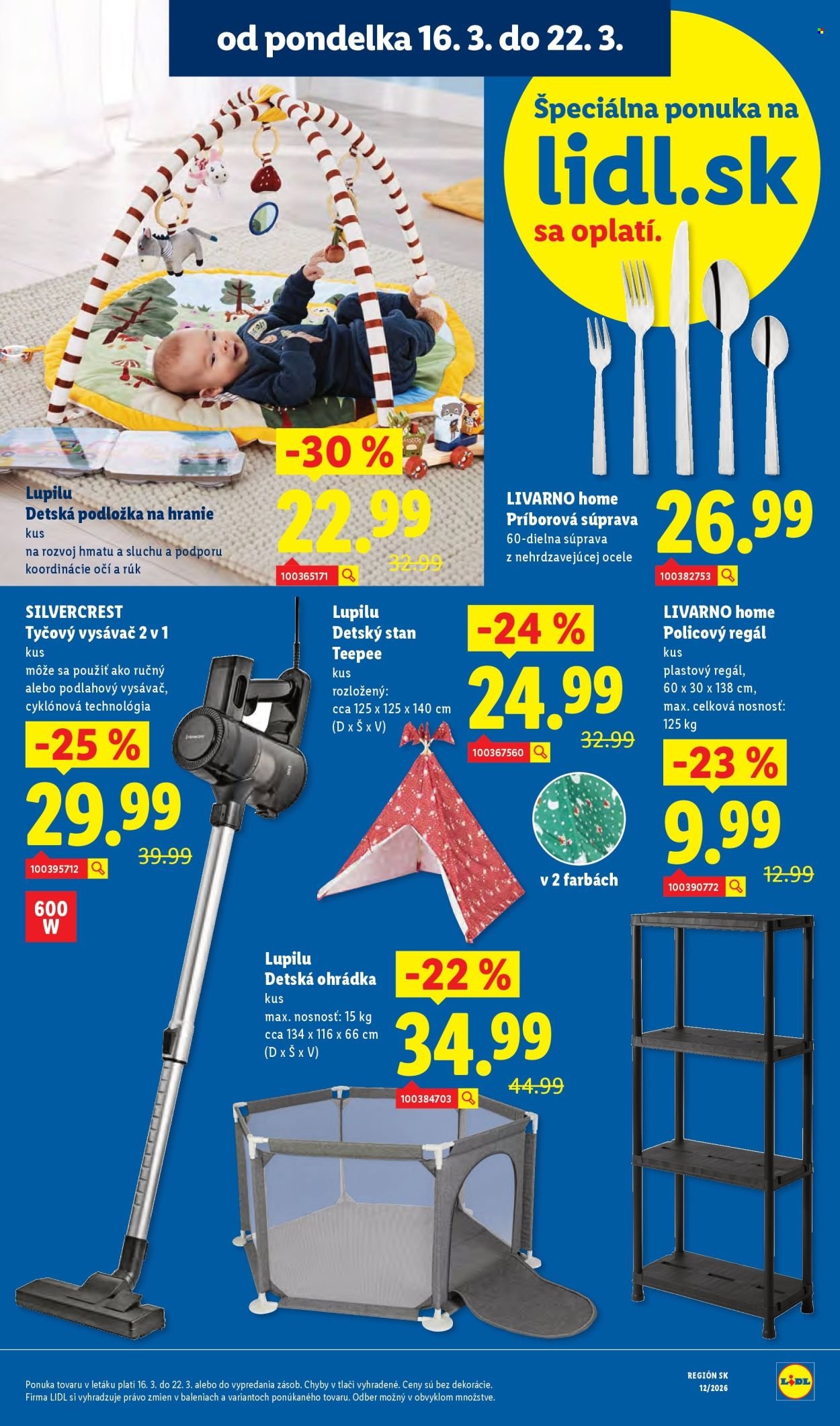 LIDL leták - Od pondelka 16.3.2026 (2026-03-16 - 2026-03-22) | 69