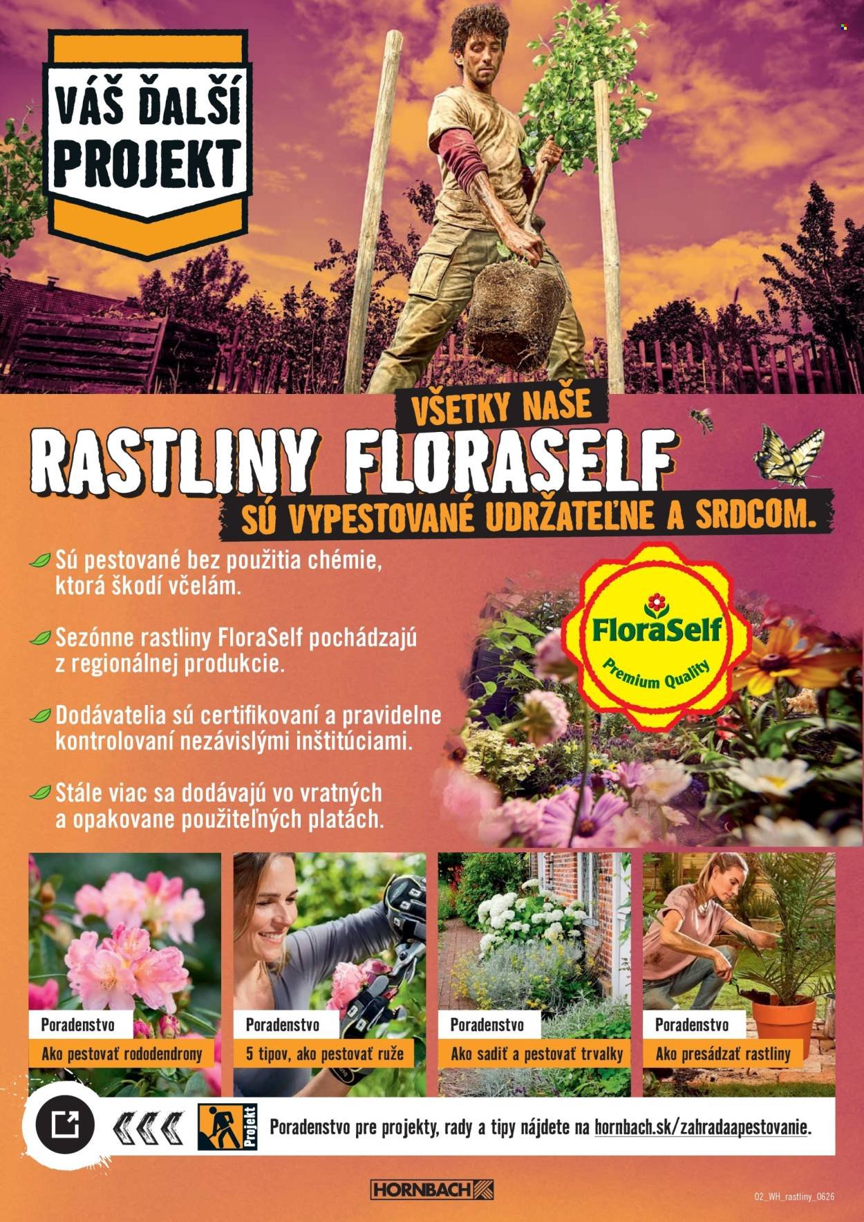 HORNBACH leták - Váš ďalší projekt - Vonkajšie rastliny