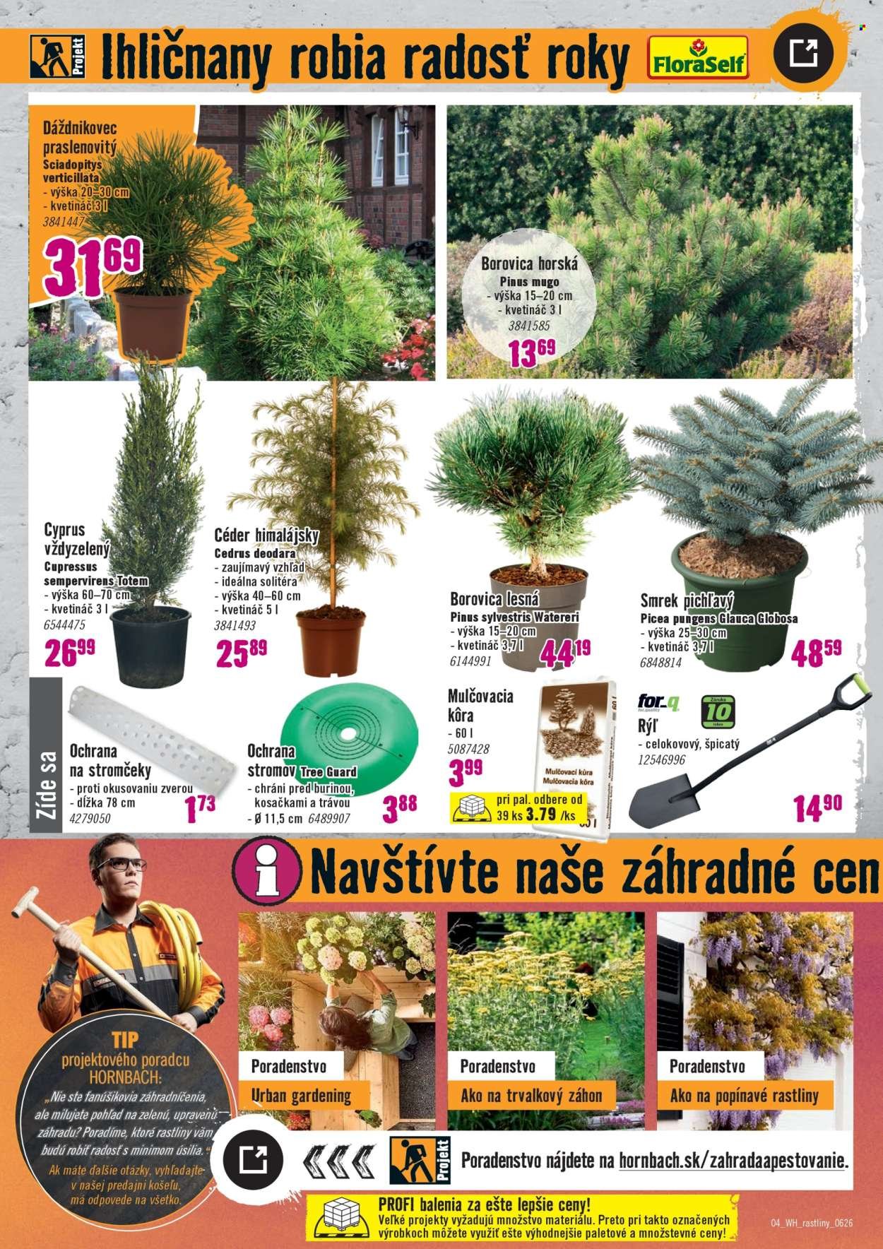HORNBACH leták - Váš ďalší projekt - Vonkajšie rastliny