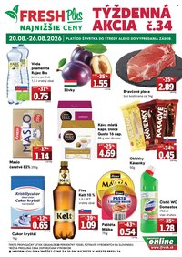 FRESH leták - Týždenná akcia