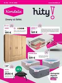 KONDELA leták - hity!