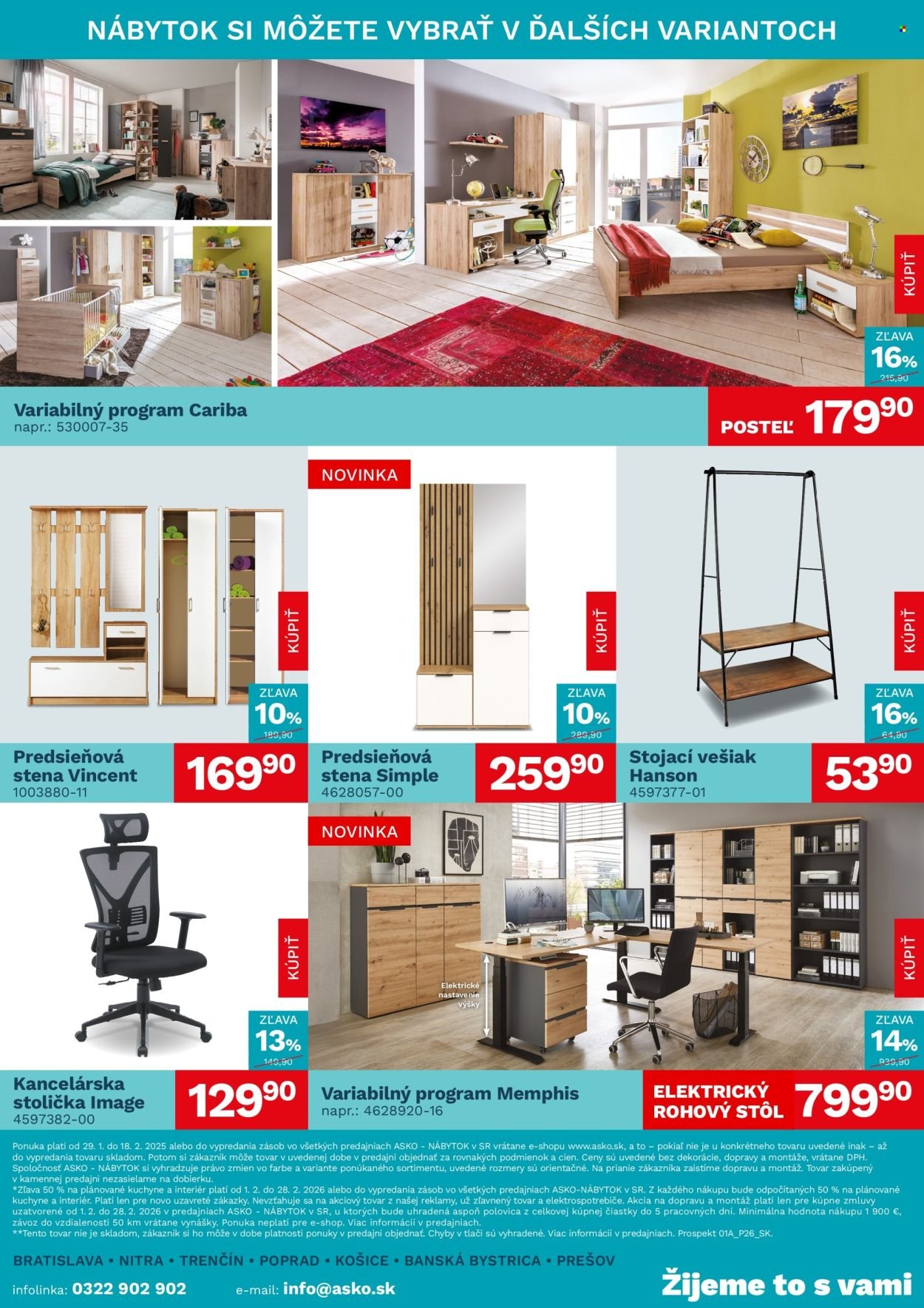 ASKO NÁBYTOK leták - Akčná ponuka (2026-01-29 - 2026-02-18) | 4