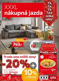 XXXLUTZ leták - XXXL nákupná jazda