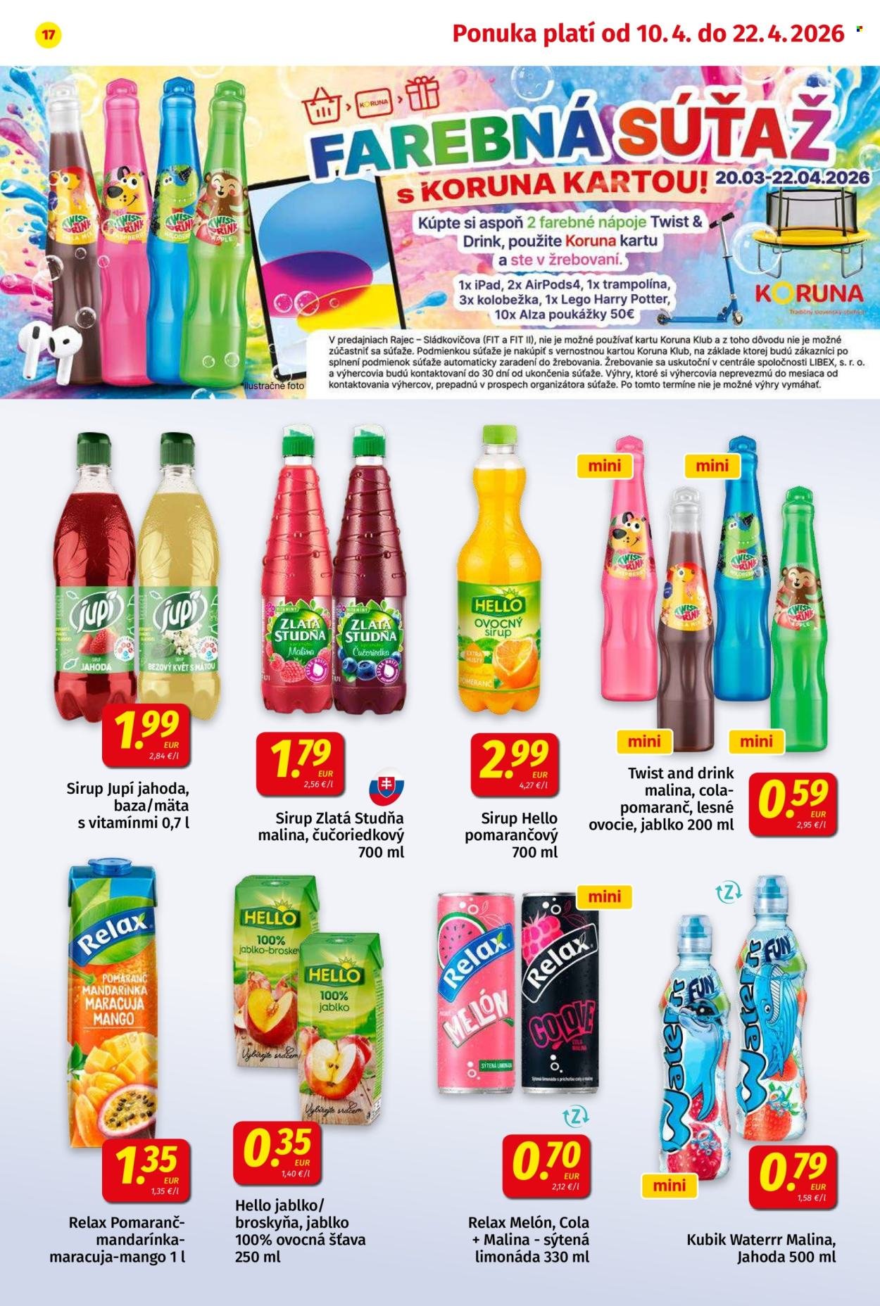 POTRAVINY KORUNA leták - Od piatka 10.4.2026 (2026-04-10 - 2026-04-22) | 17