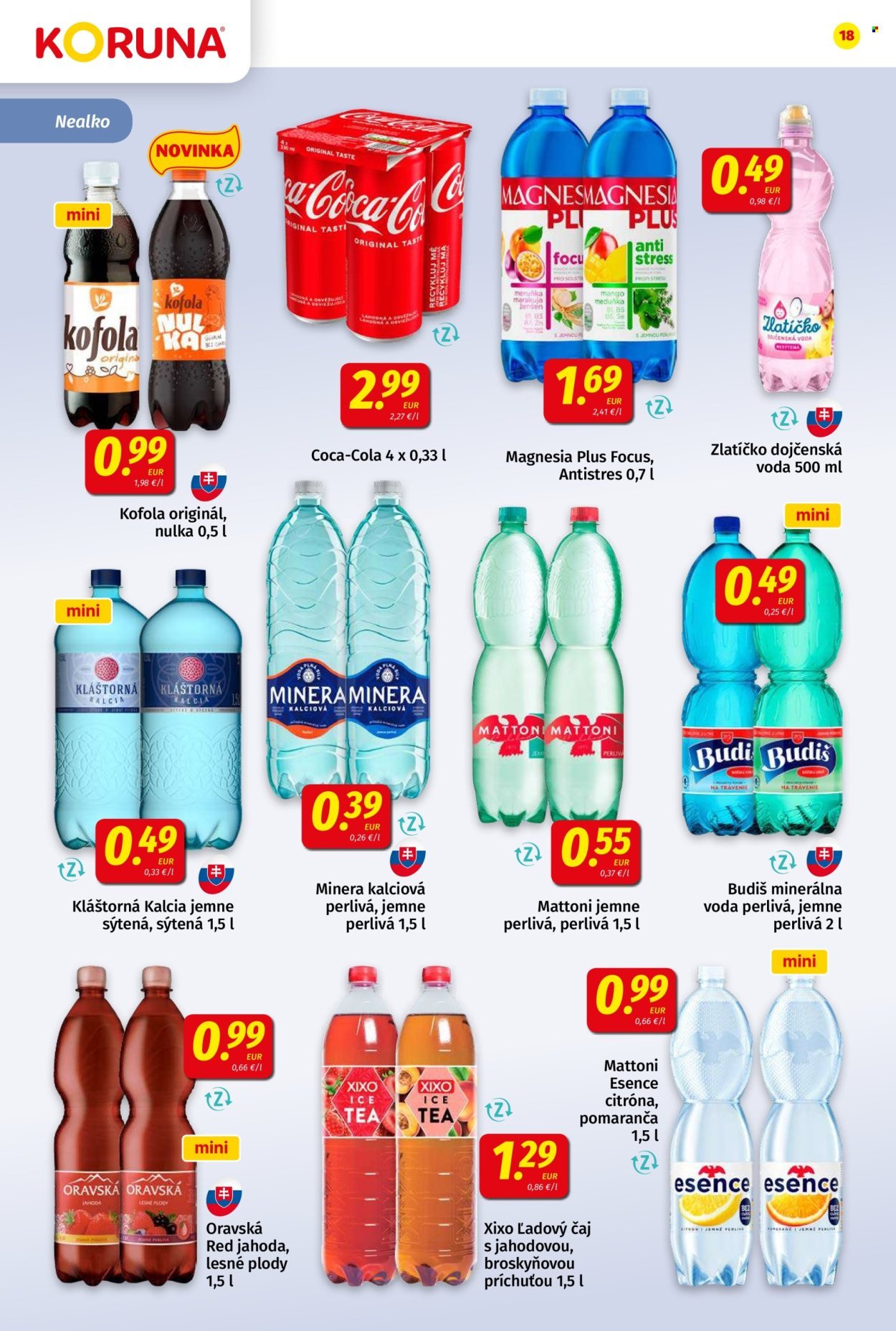 POTRAVINY KORUNA leták - Od piatka 10.4.2026 (2026-04-10 - 2026-04-22) | 18