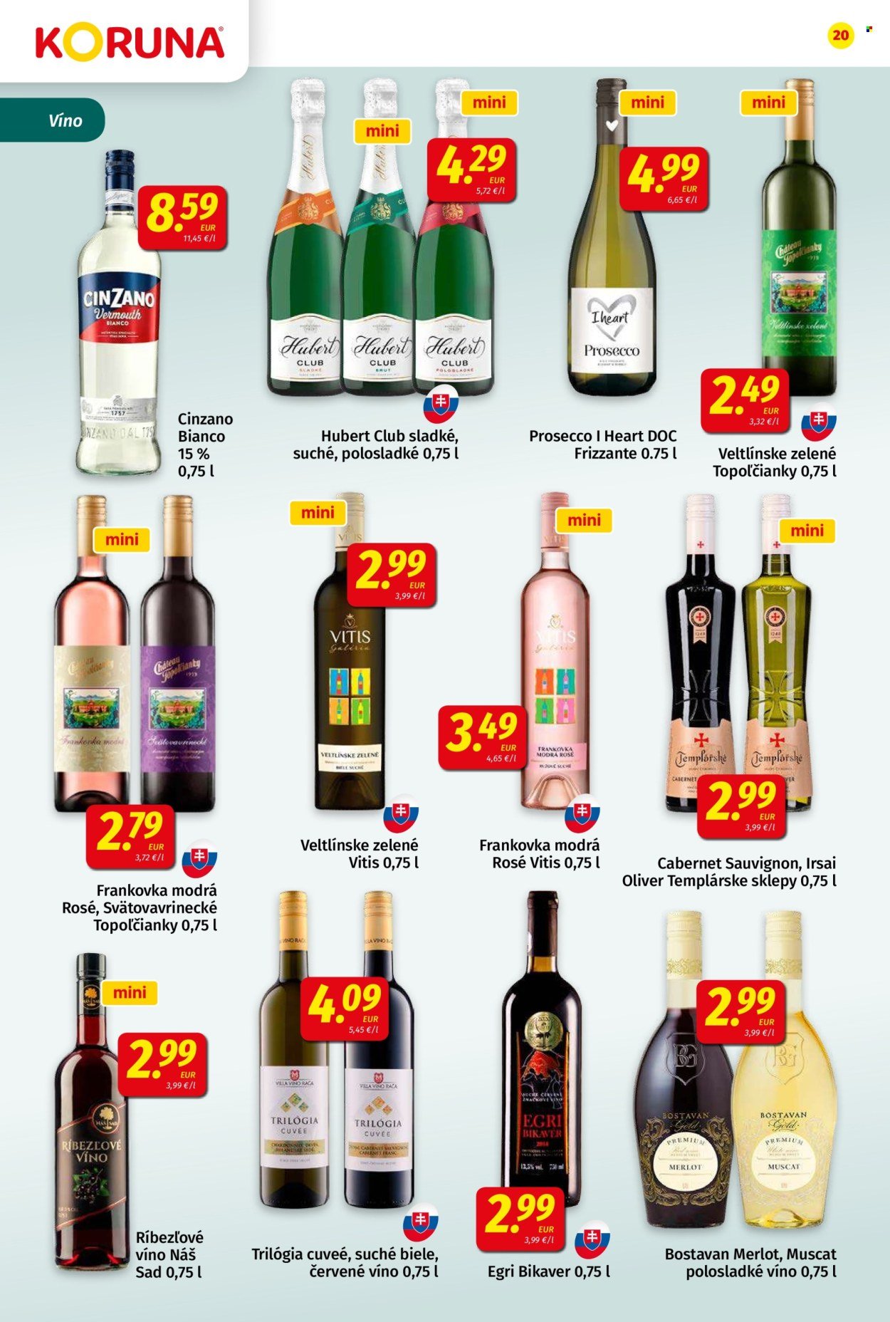 POTRAVINY KORUNA leták - Od piatka 10.4.2026 (2026-04-10 - 2026-04-22) | 20
