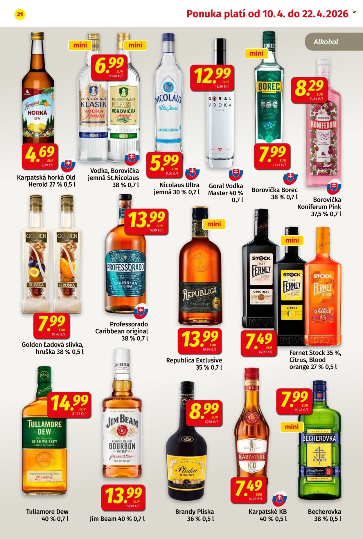 POTRAVINY KORUNA leták - Od piatka 10.4.2026 (2026-04-10 - 2026-04-22) | 21