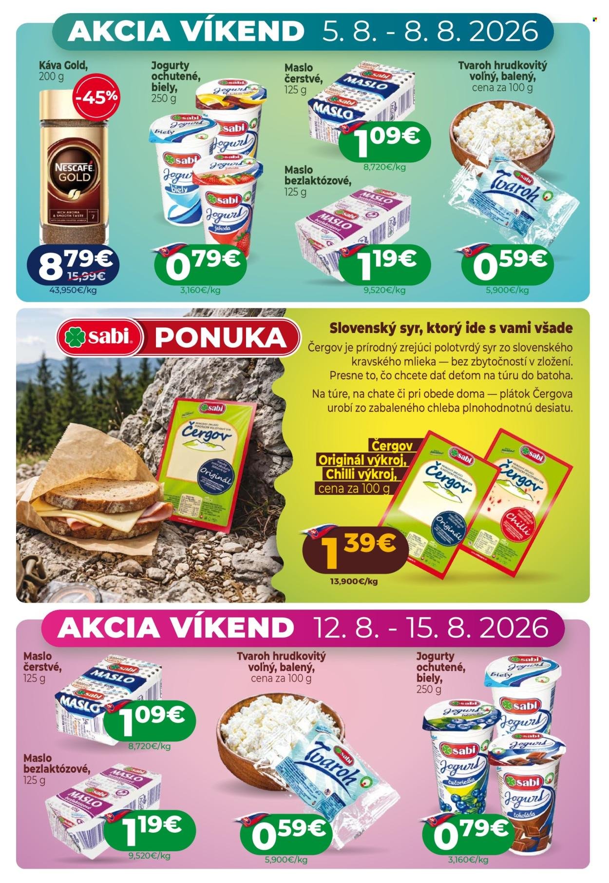 MILK AGRO leták - Od stredy 5.8.2026