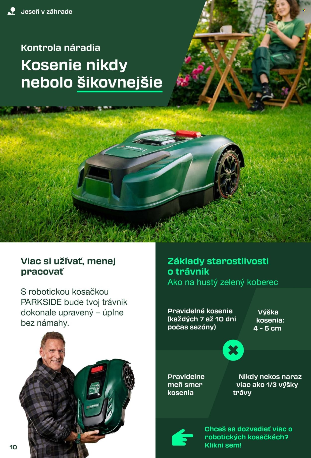 LIDL leták - PARKSIDE DIY magazín (2025-09-14) | 10