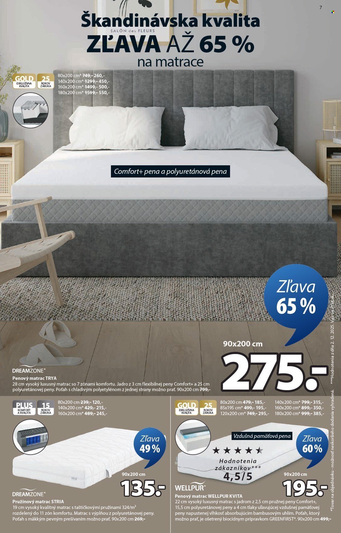 JYSK leták - Od stredy 4.2.2026 (2026-02-04 - 2026-03-08) | 8