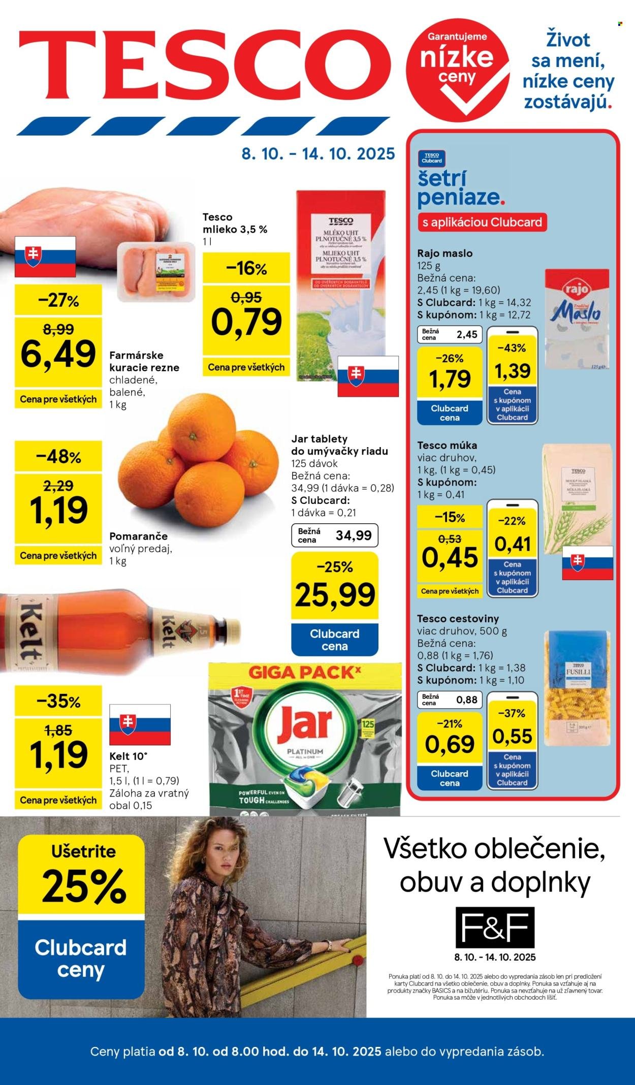 TESCO leták - Od stredy 8.10.2025 (2025-10-08 - 2025-10-14) | 1
