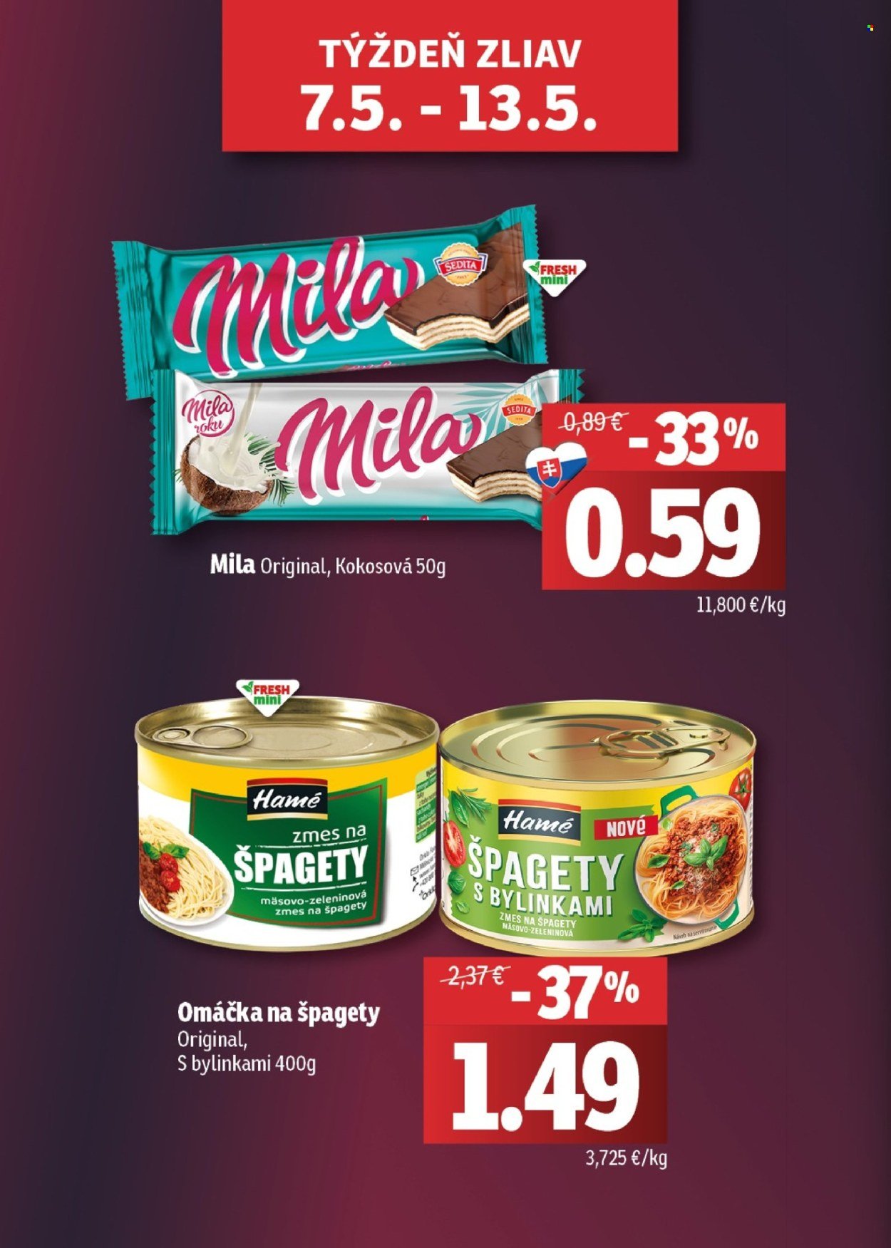 FRESH leták - Stredné a západné Slovensko (2026-05-07 - 2026-05-20) | 2