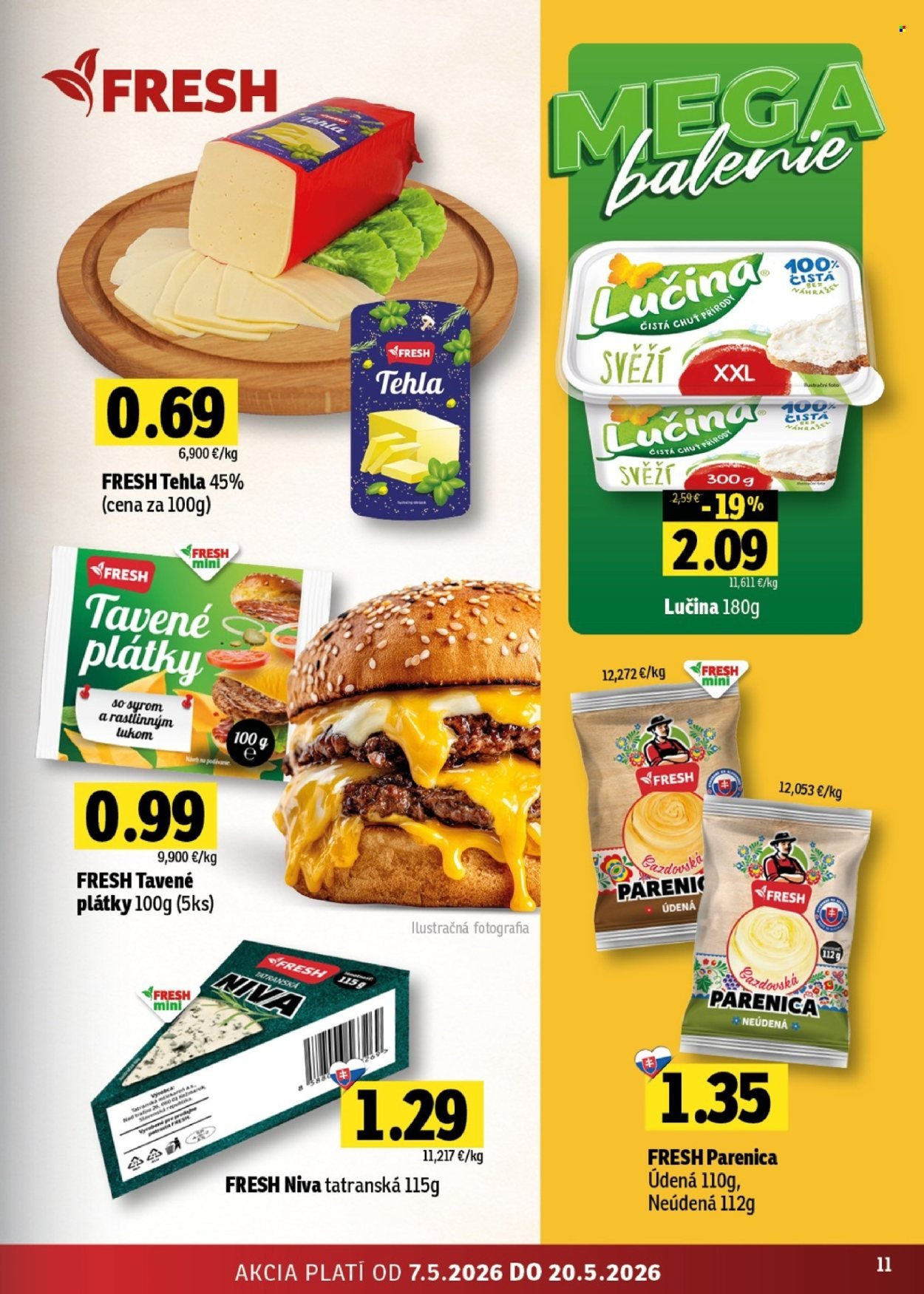FRESH leták - Stredné a západné Slovensko (2026-05-07 - 2026-05-20) | 11