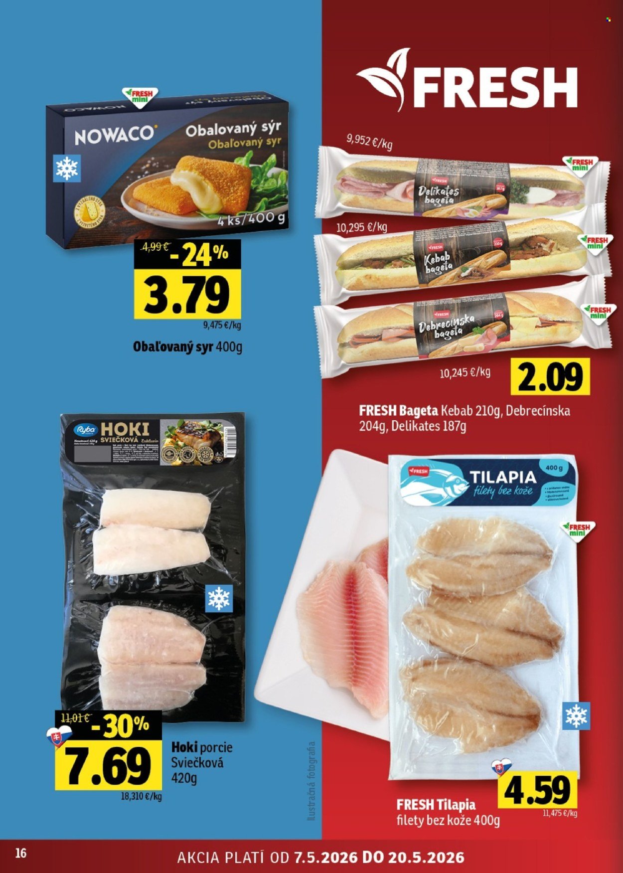 FRESH leták - Stredné a západné Slovensko (2026-05-07 - 2026-05-20) | 16