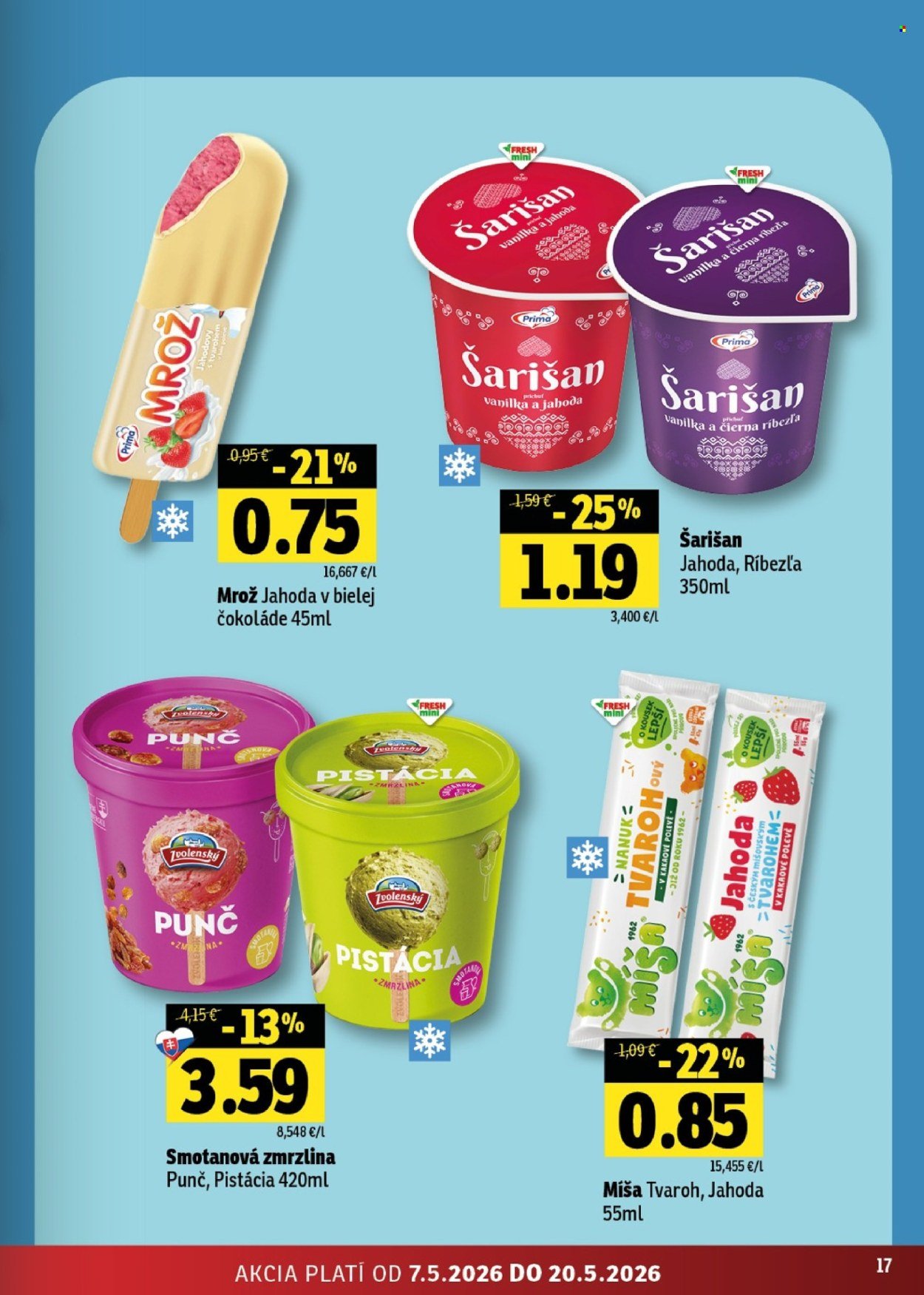 FRESH leták - Stredné a západné Slovensko (2026-05-07 - 2026-05-20) | 17