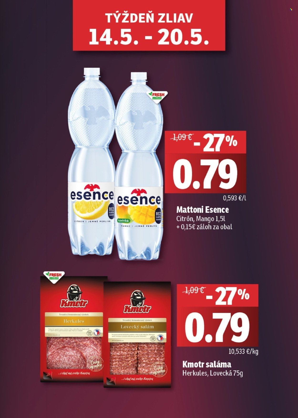 FRESH leták - Stredné a západné Slovensko (2026-05-07 - 2026-05-20) | 3