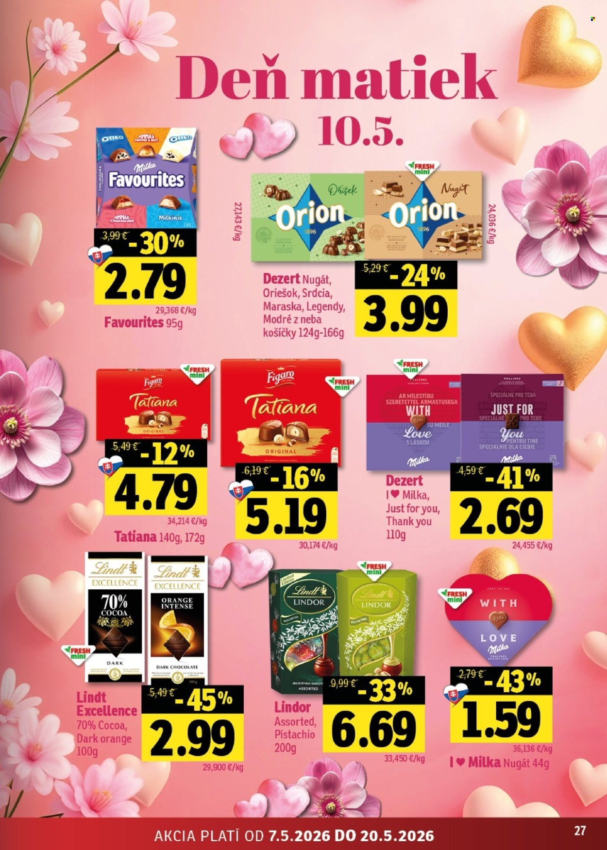 FRESH leták - Stredné a západné Slovensko (2026-05-07 - 2026-05-20) | 27