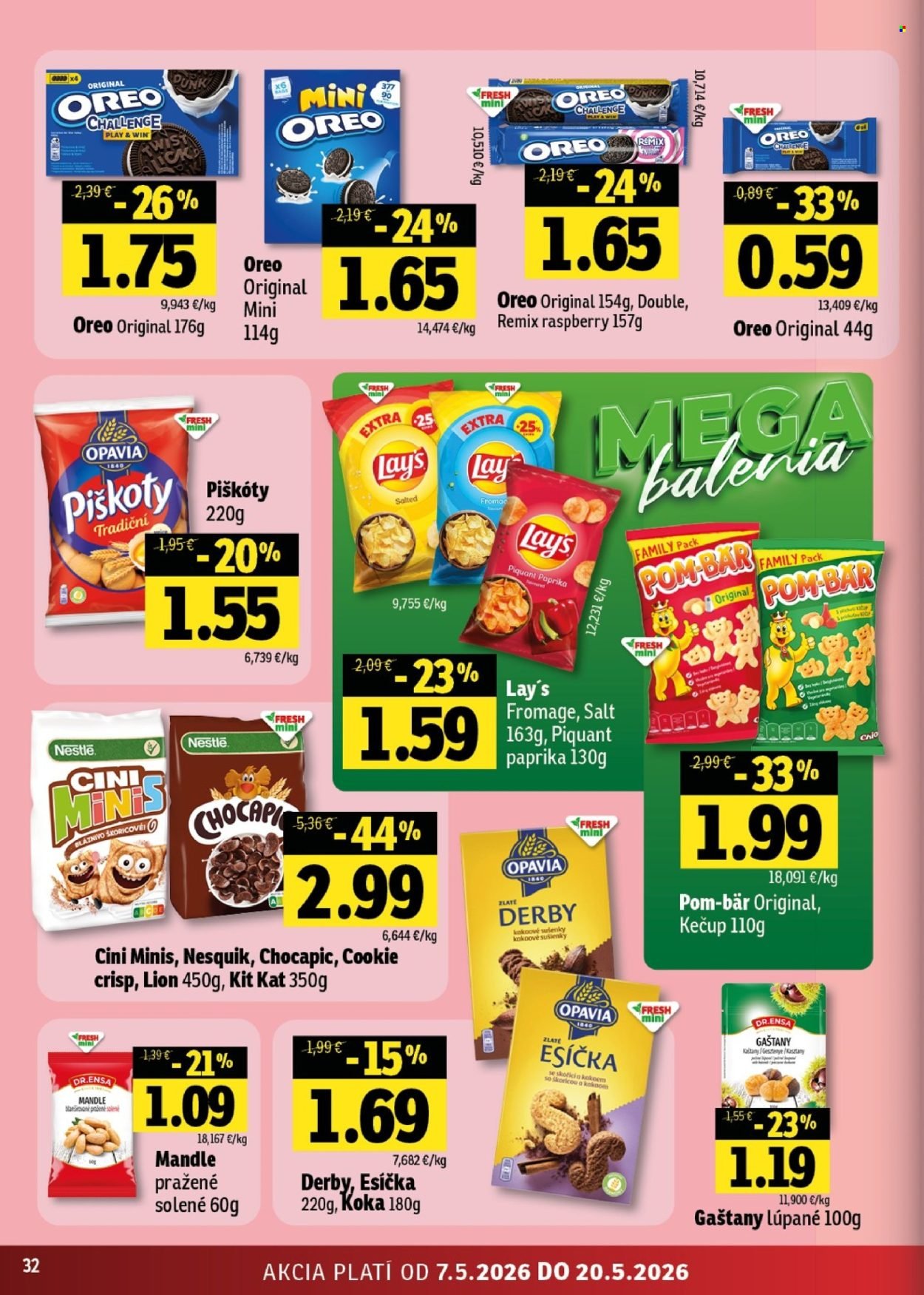 FRESH leták - Stredné a západné Slovensko (2026-05-07 - 2026-05-20) | 32