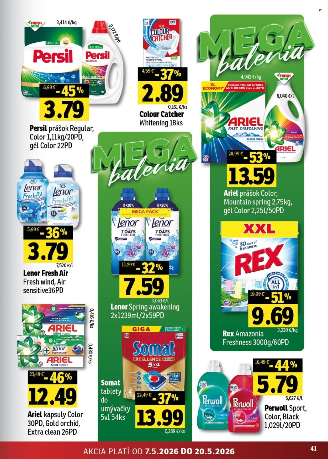FRESH leták - Stredné a západné Slovensko (2026-05-07 - 2026-05-20) | 41