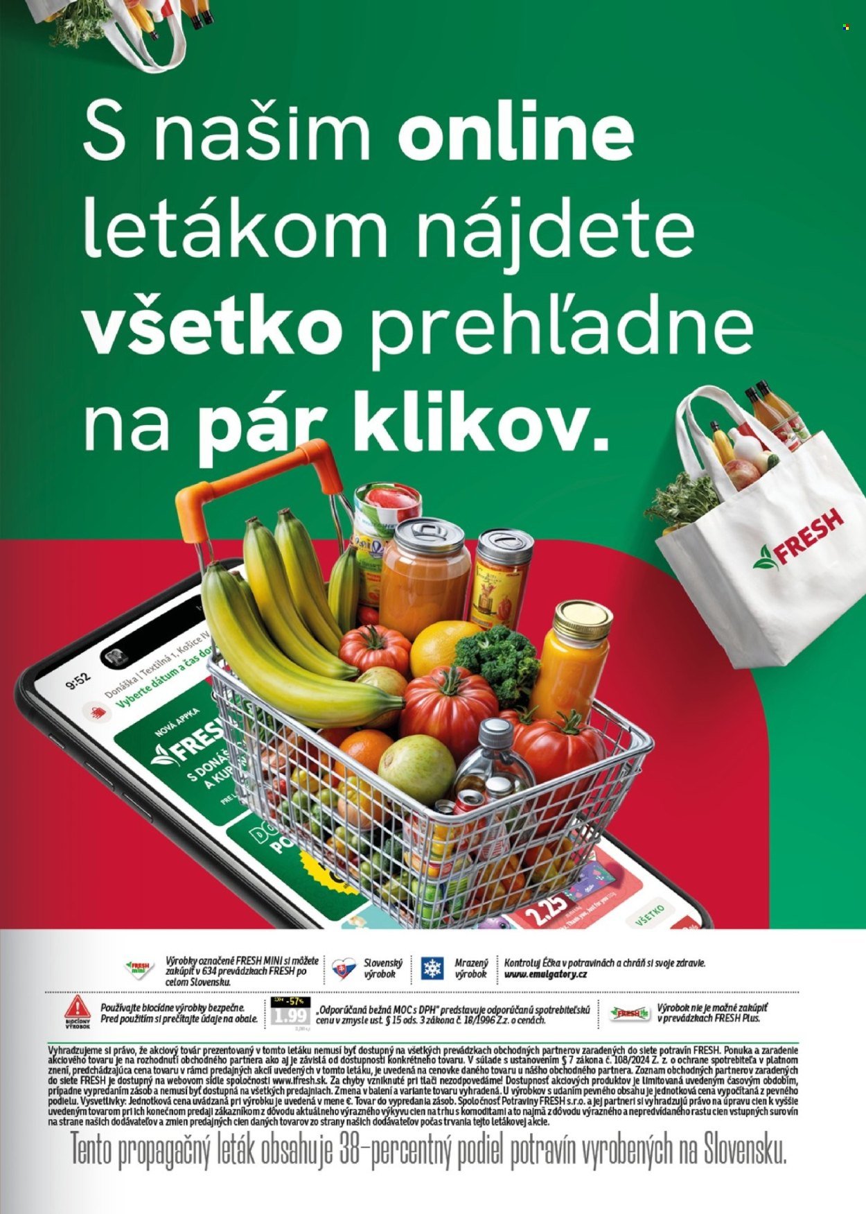 FRESH leták - Stredné a západné Slovensko (2026-05-07 - 2026-05-20) | 45