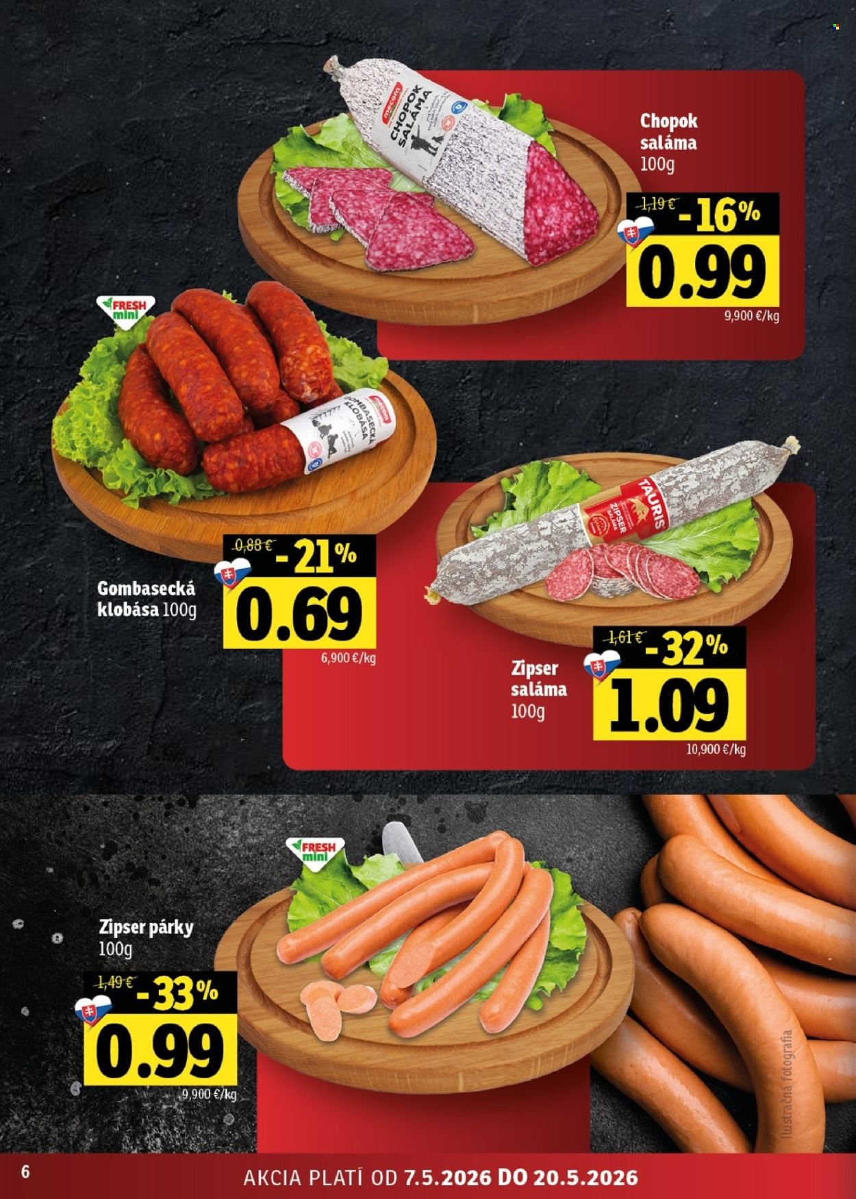 FRESH leták - Stredné a západné Slovensko (2026-05-07 - 2026-05-20) | 6