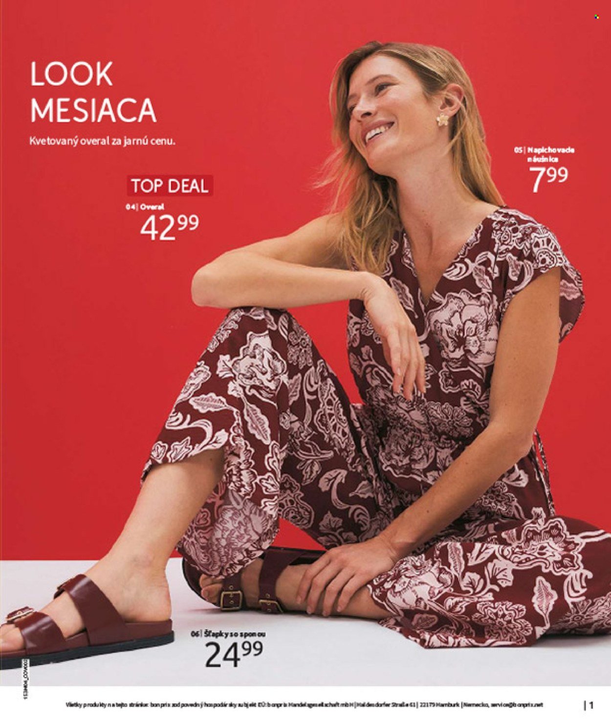 BONPRIX leták - VŠETKO NA ČERVENÚ (2026-03-31 - 2026-04-27) | 3