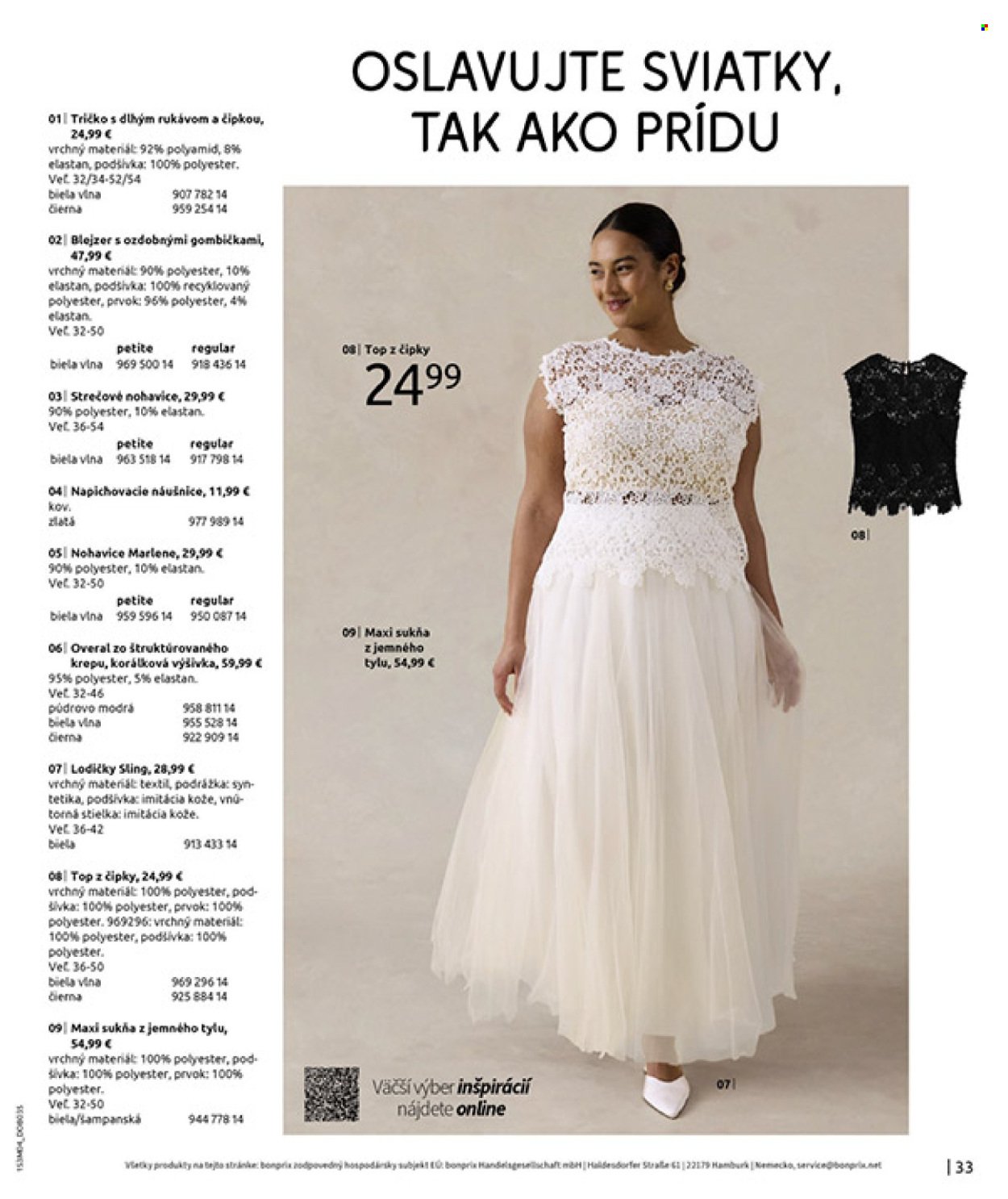 BONPRIX leták - VŠETKO NA ČERVENÚ (2026-03-31 - 2026-04-27) | 35