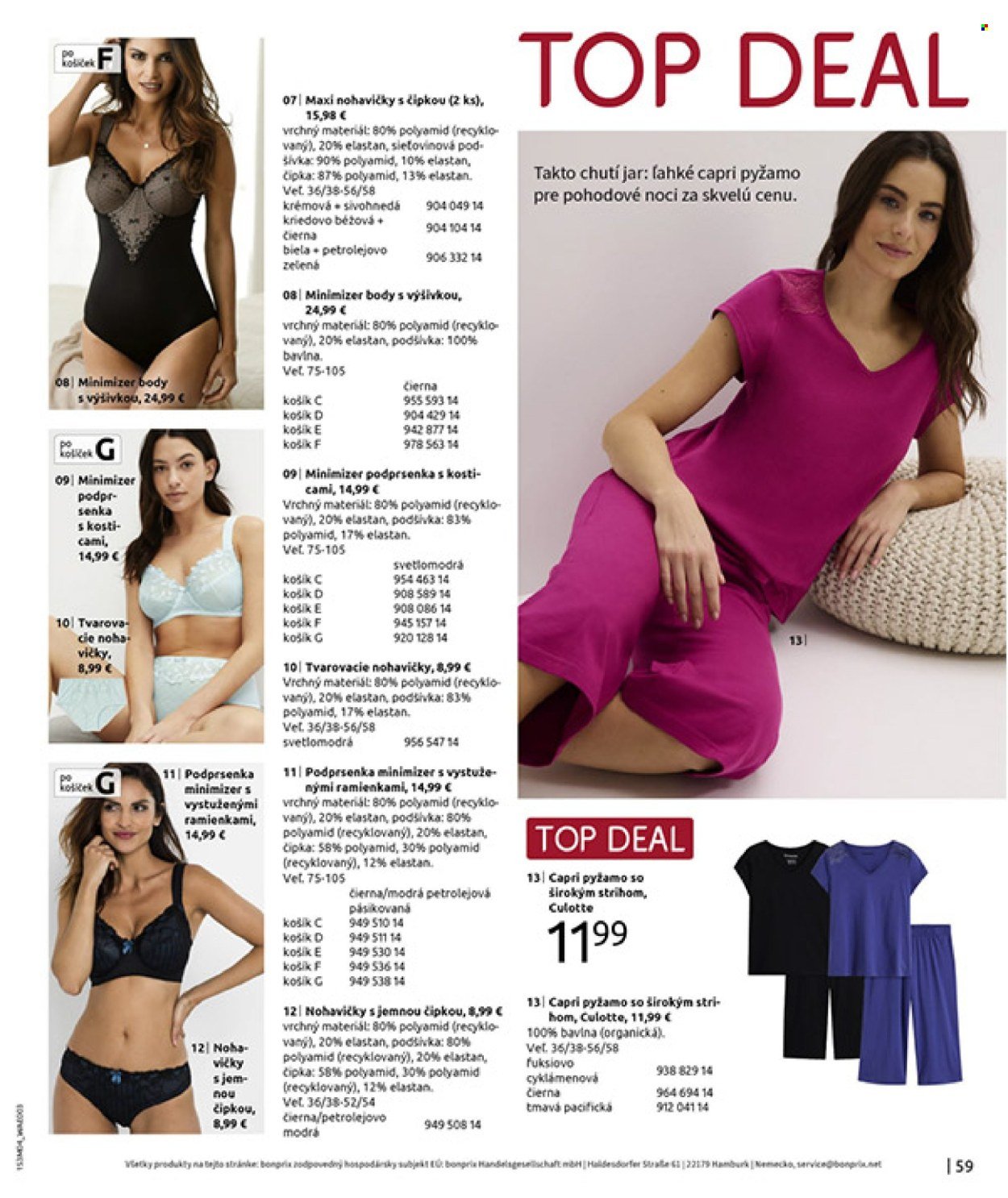 BONPRIX leták - VŠETKO NA ČERVENÚ (2026-03-31 - 2026-04-27) | 61