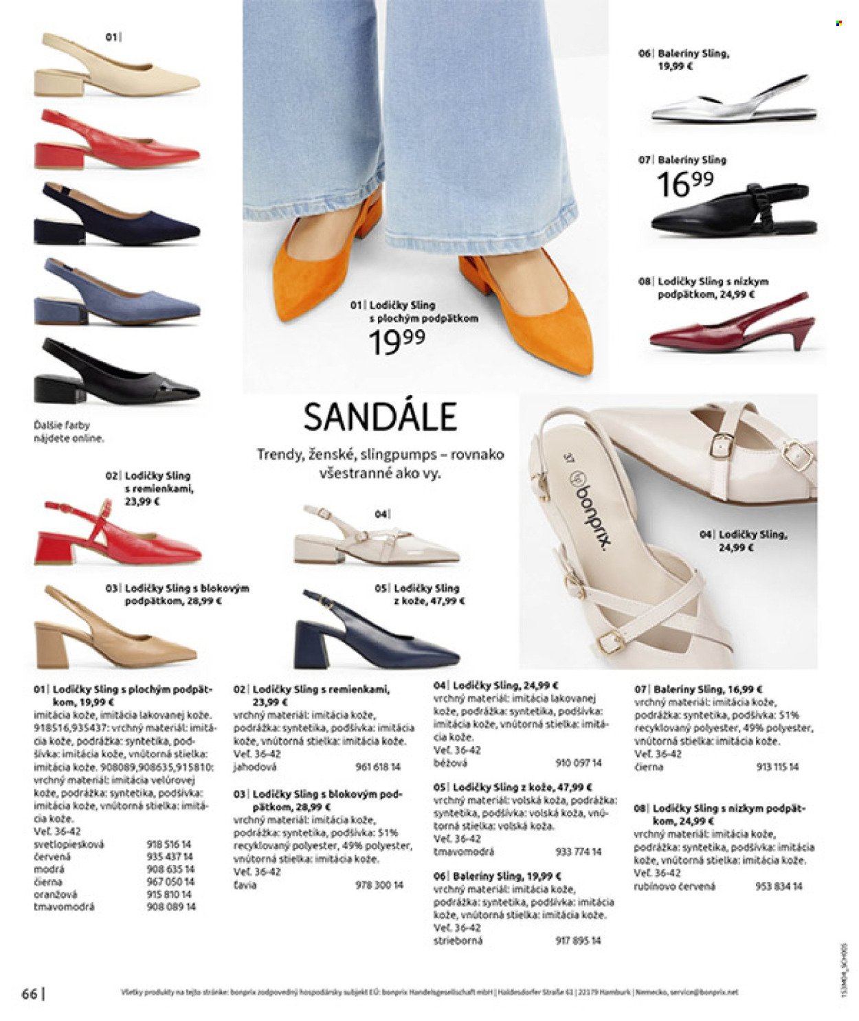 BONPRIX leták - VŠETKO NA ČERVENÚ (2026-03-31 - 2026-04-27) | 68