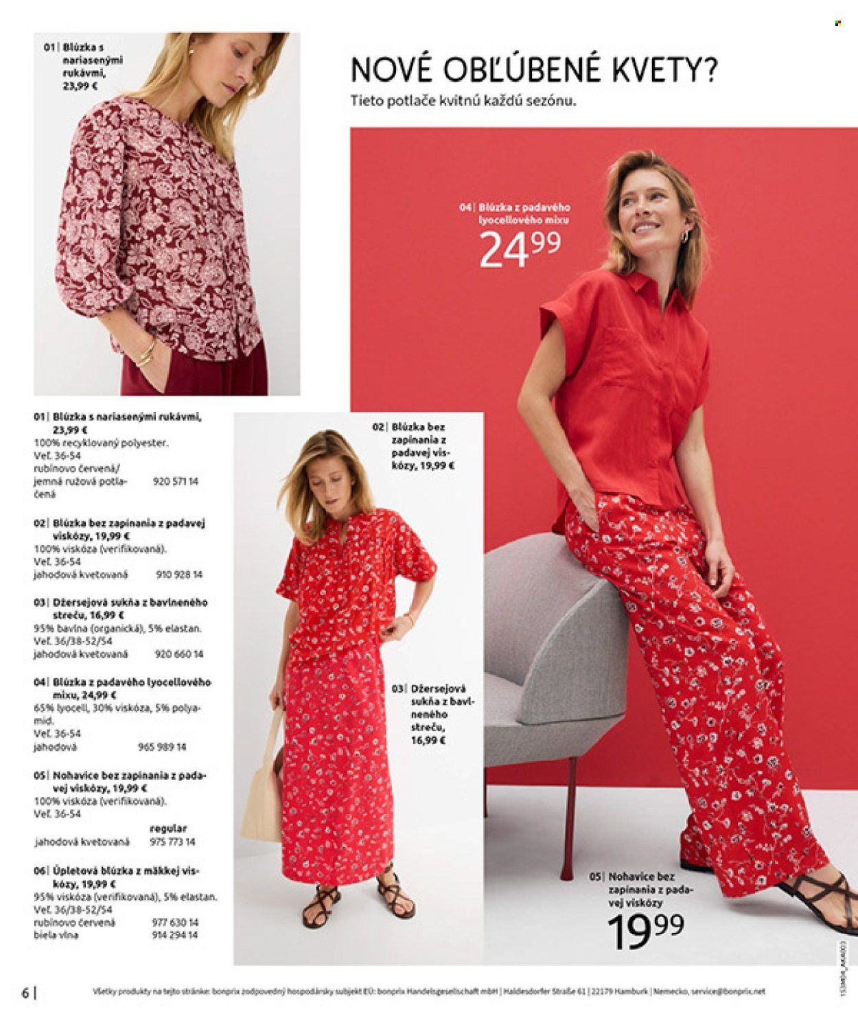 BONPRIX leták - VŠETKO NA ČERVENÚ (2026-03-31 - 2026-04-27) | 8