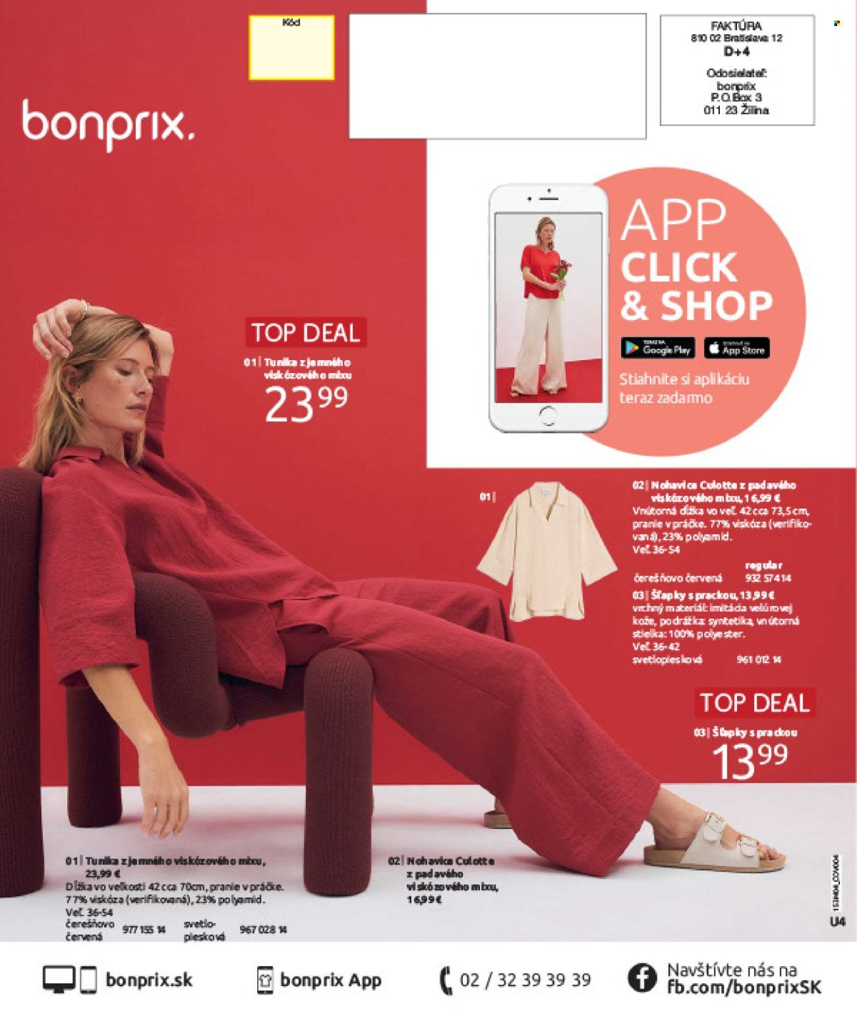 BONPRIX leták - VŠETKO NA ČERVENÚ (2026-03-31 - 2026-04-27) | 76