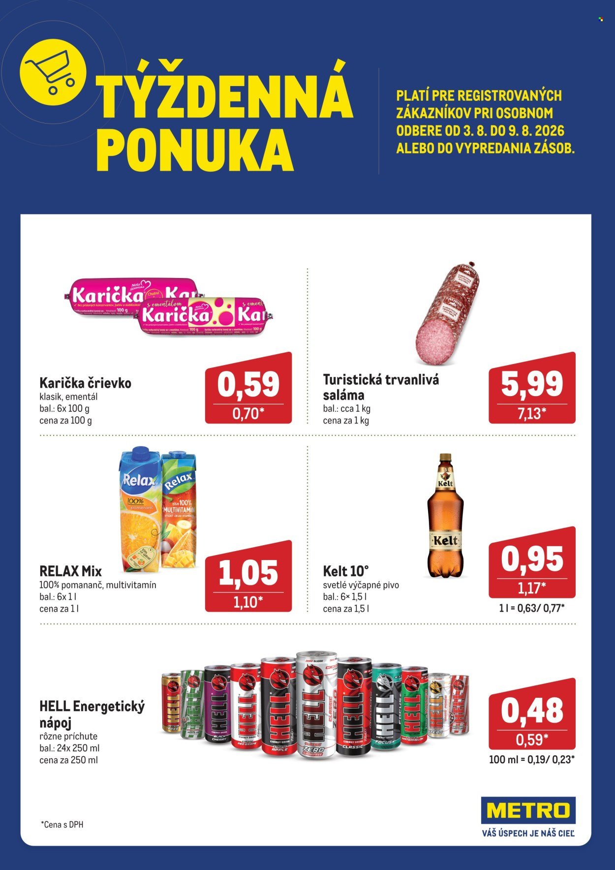 METRO leták - Týždenná ponuka