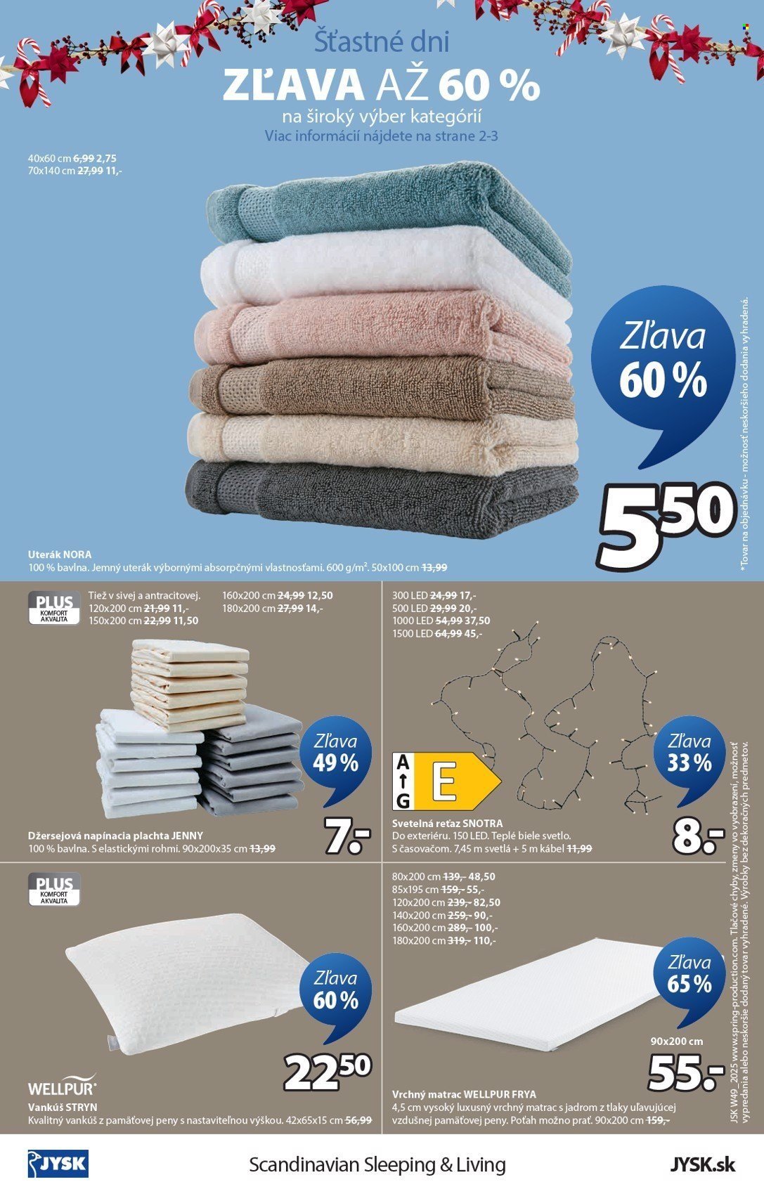JYSK leták - Od pondelka 1.12.2025 (2025-12-01 - 2025-12-23) | 13