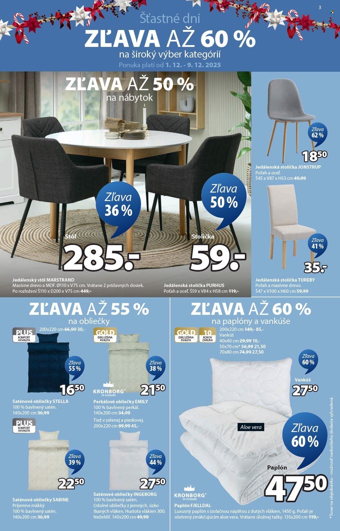 JYSK leták - Od pondelka 1.12.2025 (2025-12-01 - 2025-12-23) | 4