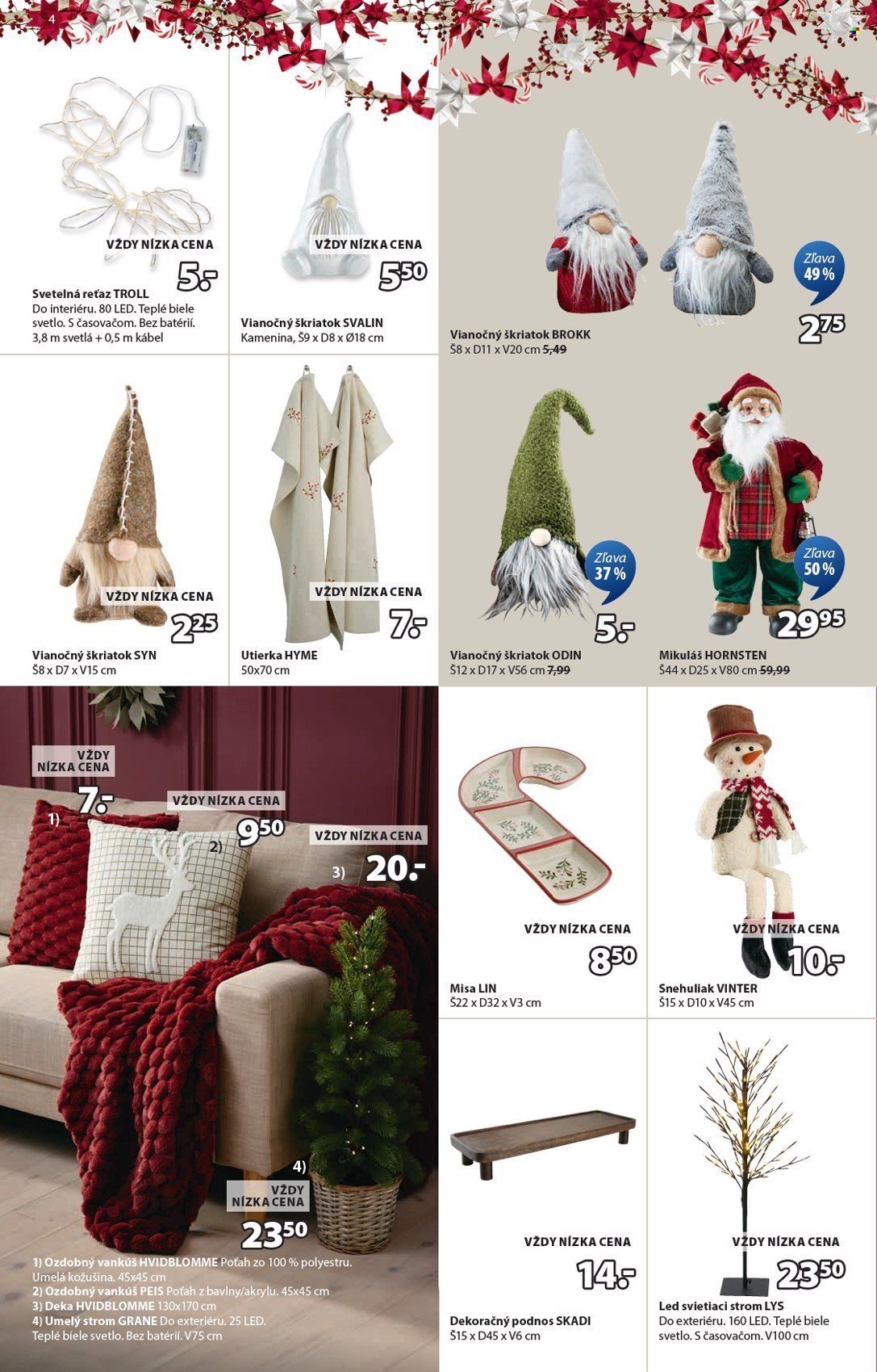 JYSK leták - Od pondelka 1.12.2025 (2025-12-01 - 2025-12-23) | 5
