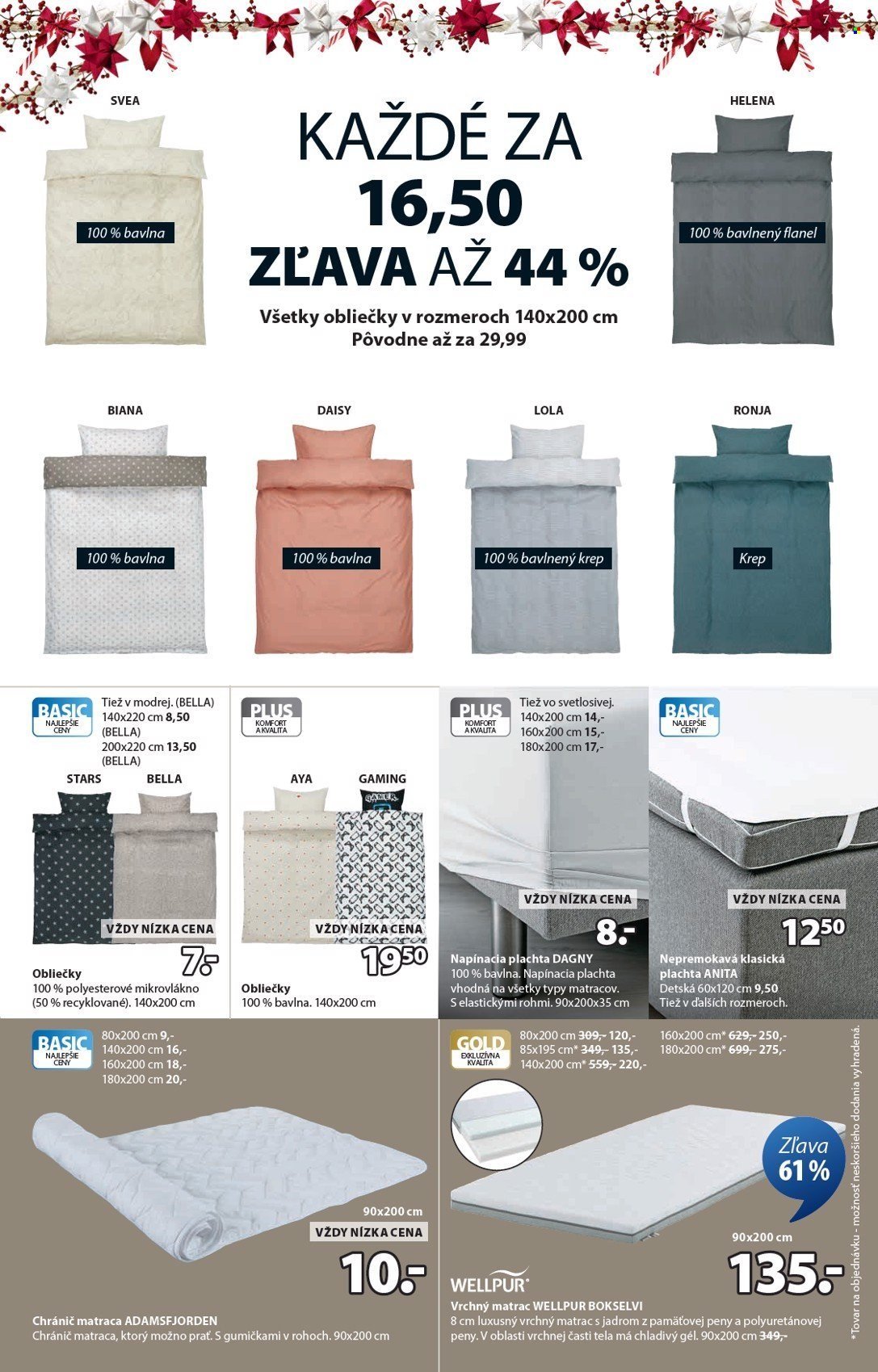 JYSK leták - Od pondelka 1.12.2025 (2025-12-01 - 2025-12-23) | 8