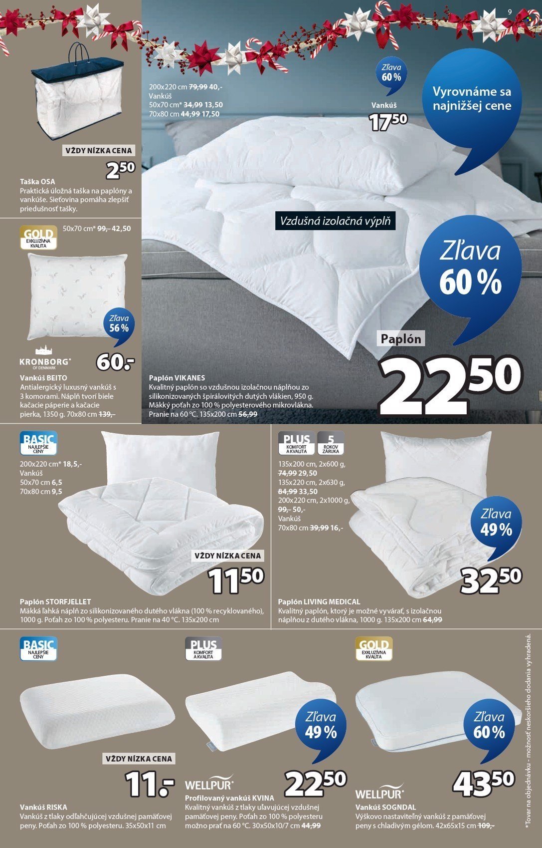 JYSK leták - Od pondelka 1.12.2025 (2025-12-01 - 2025-12-23) | 10