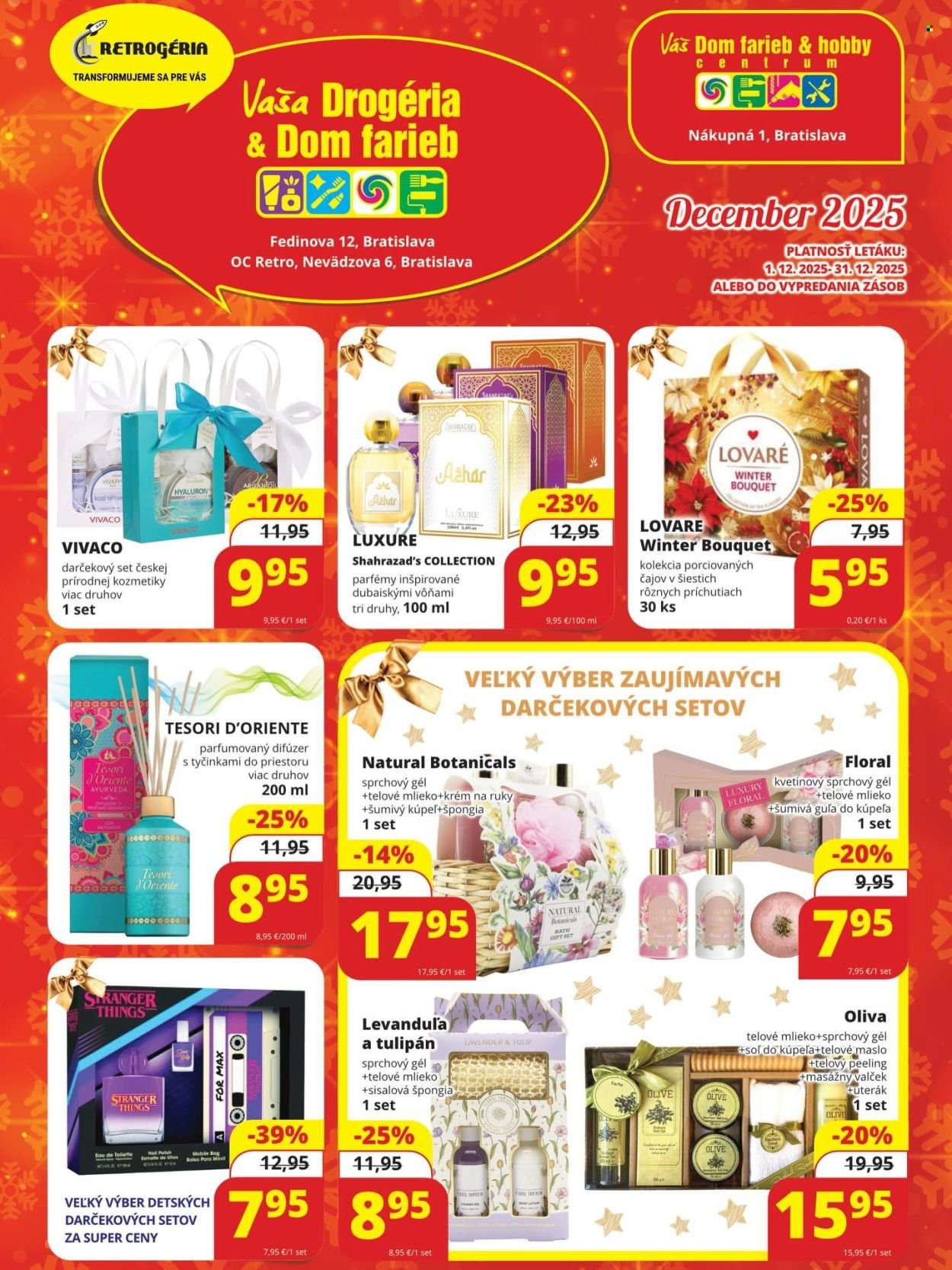 RETROGÉRIA leták - Od pondelka 1.12.2025 (2025-12-01 - 2025-12-31) | 1