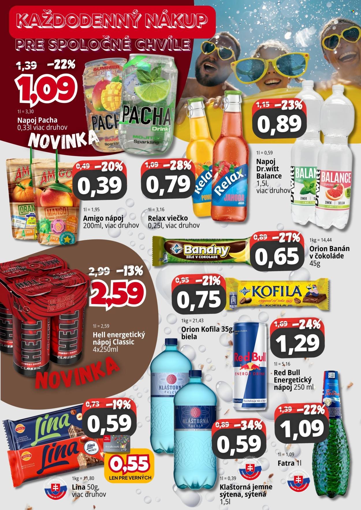 CBA KOMFOS leták - Aktuálny leták: Super ceny - Výhodne každý deň!