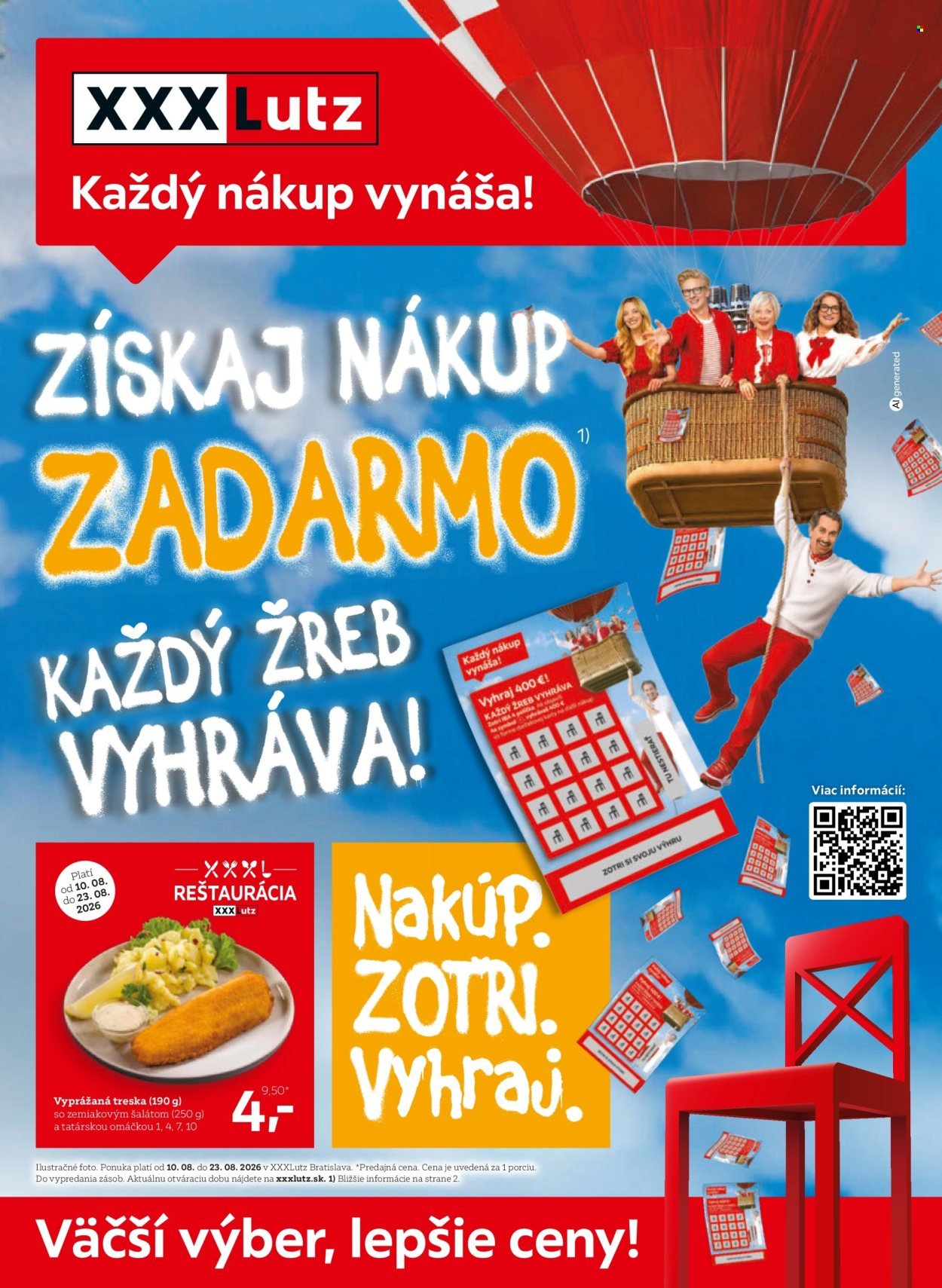 XXXLUTZ leták - Zľava 30 % takmer na všetko