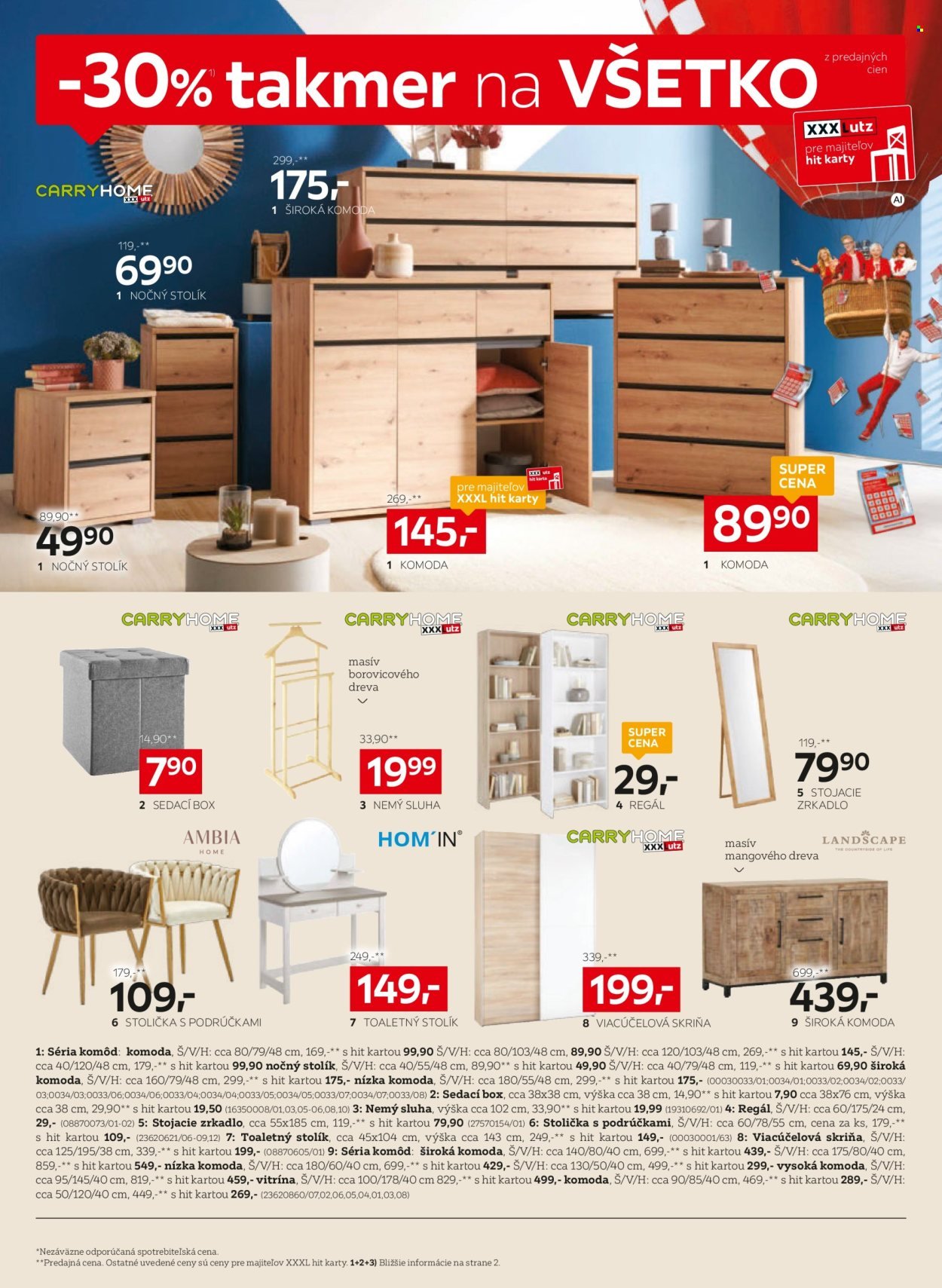 XXXLUTZ leták - Zľava 30 % takmer na všetko