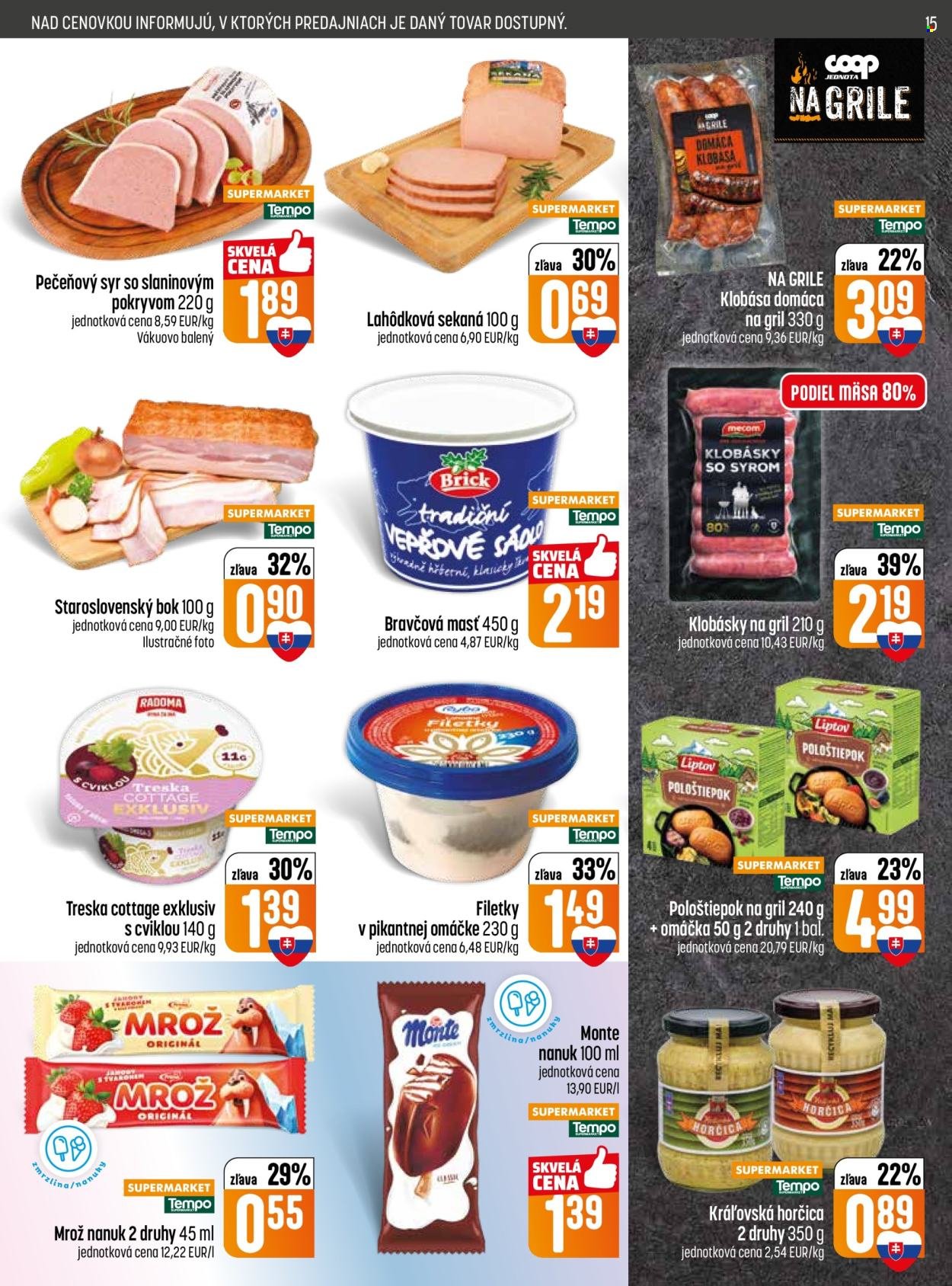COOP JEDNOTA leták - Od štvrtka 14.5.2026 (2026-05-14 - 2026-05-20) | 15
